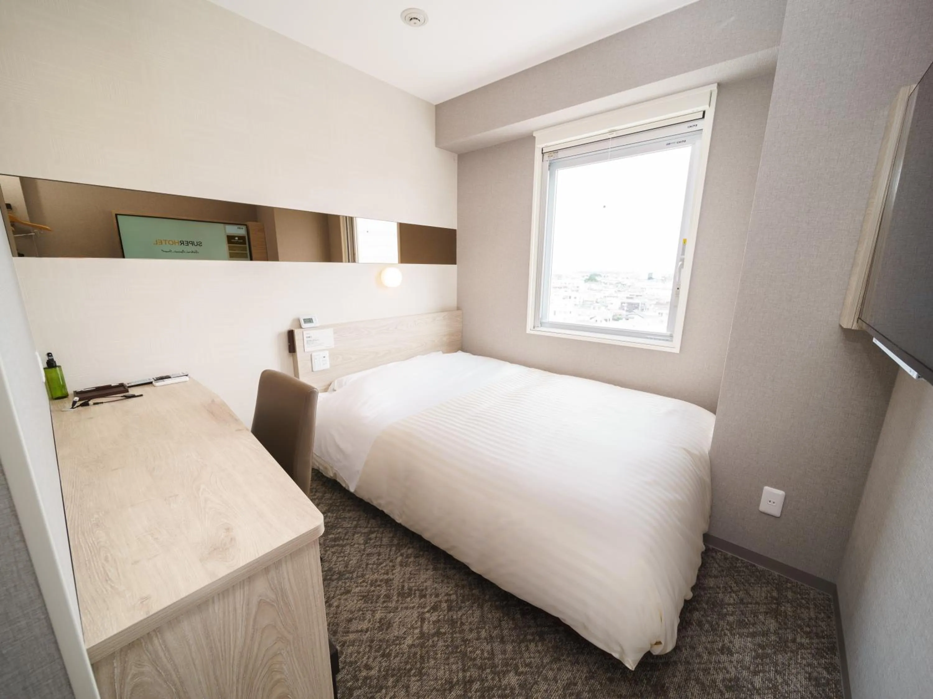 Bedroom, Bed in Super Hotel Saitama Kawagoe