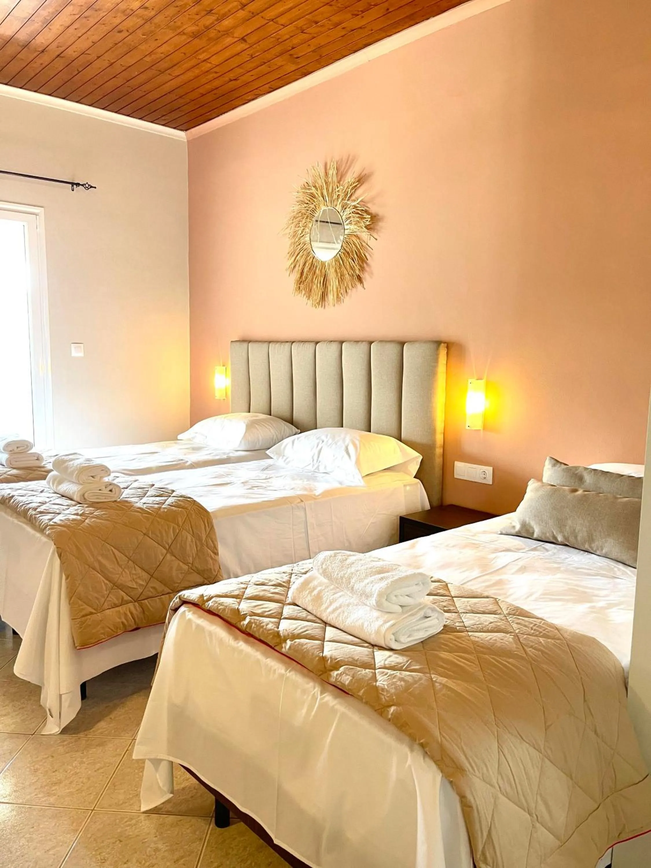 Bed in Oasis Beach Club