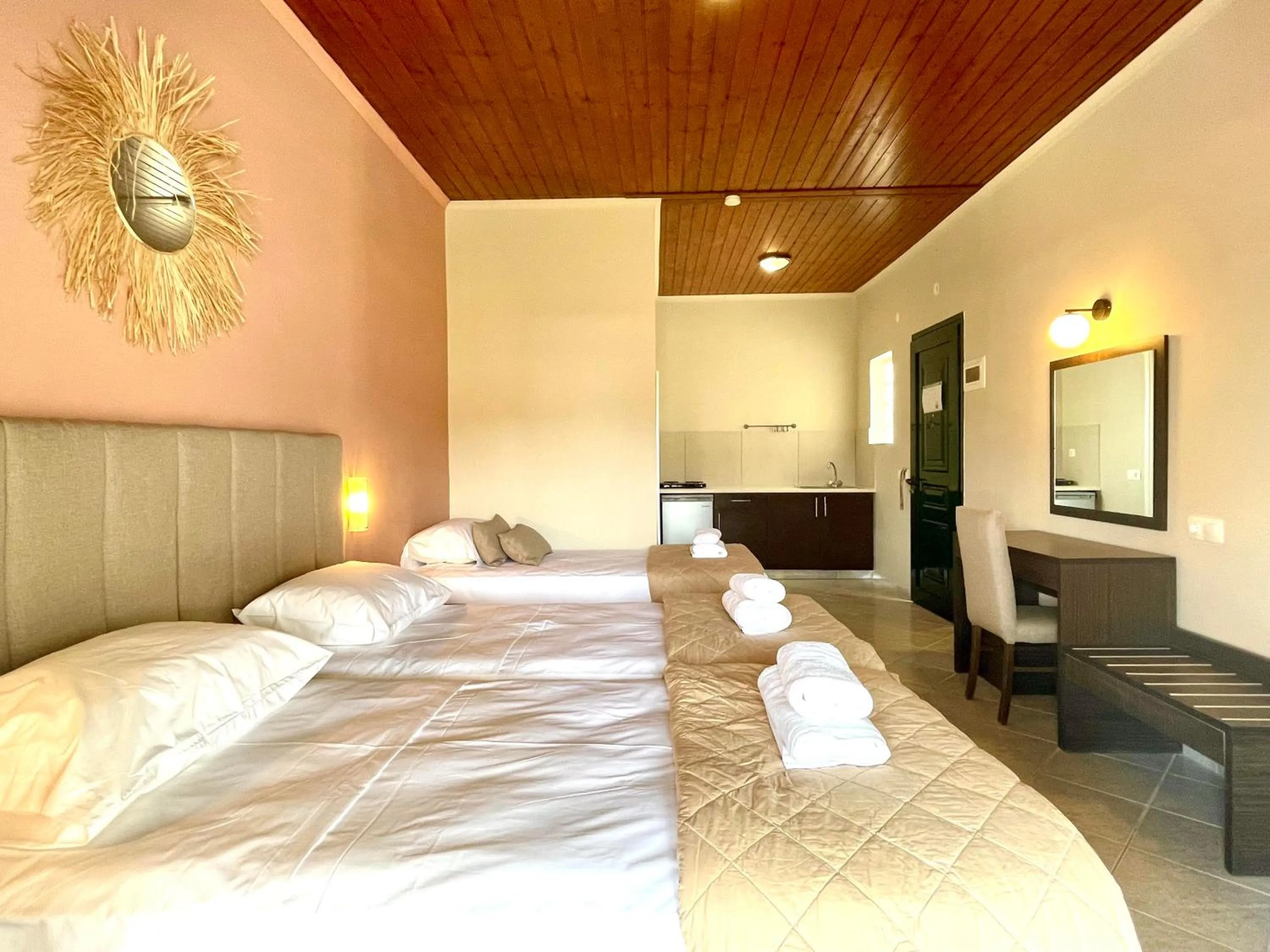 Bed in Oasis Beach Club