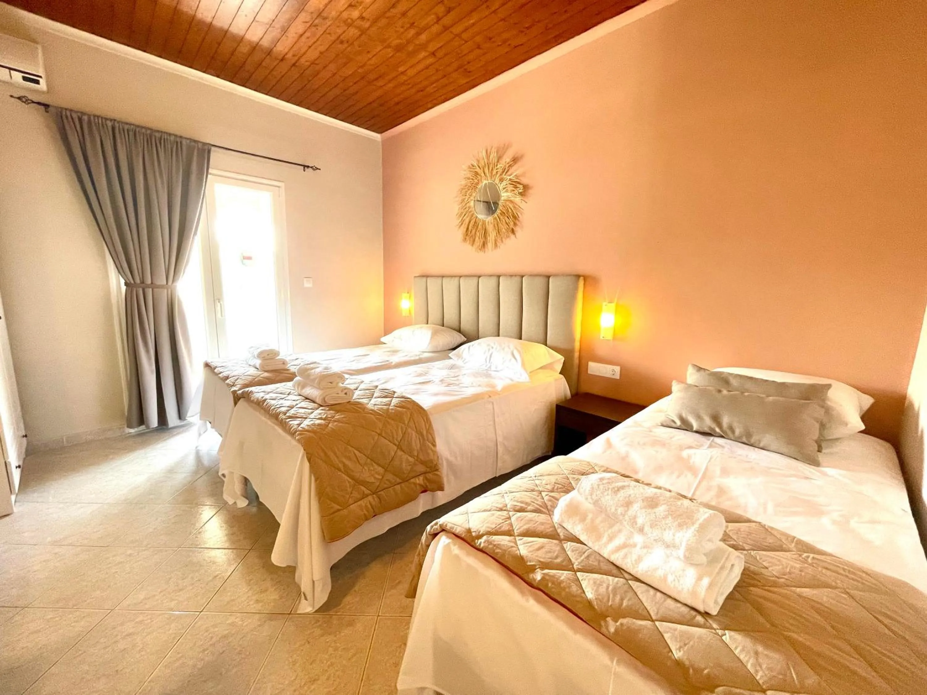 Bed in Oasis Beach Club