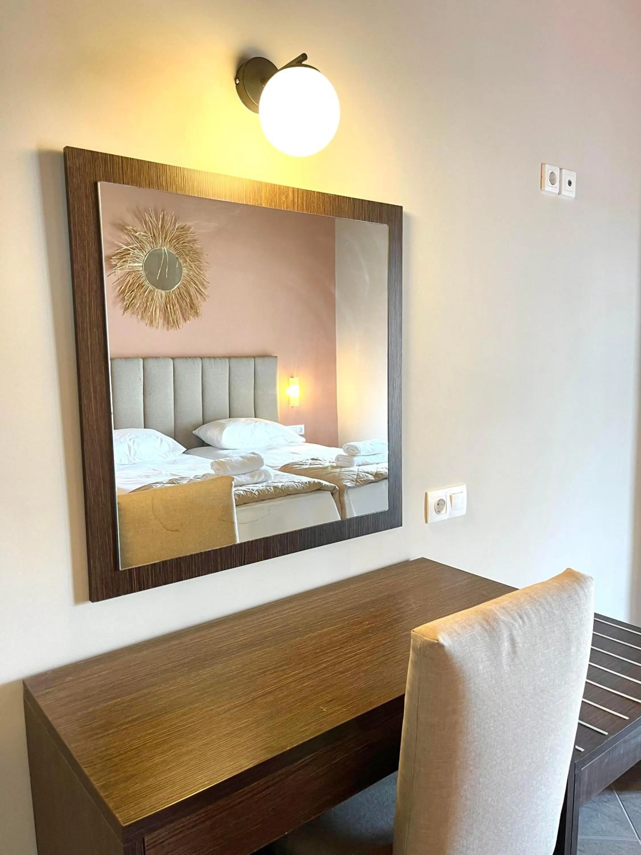 Bed in Oasis Beach Club