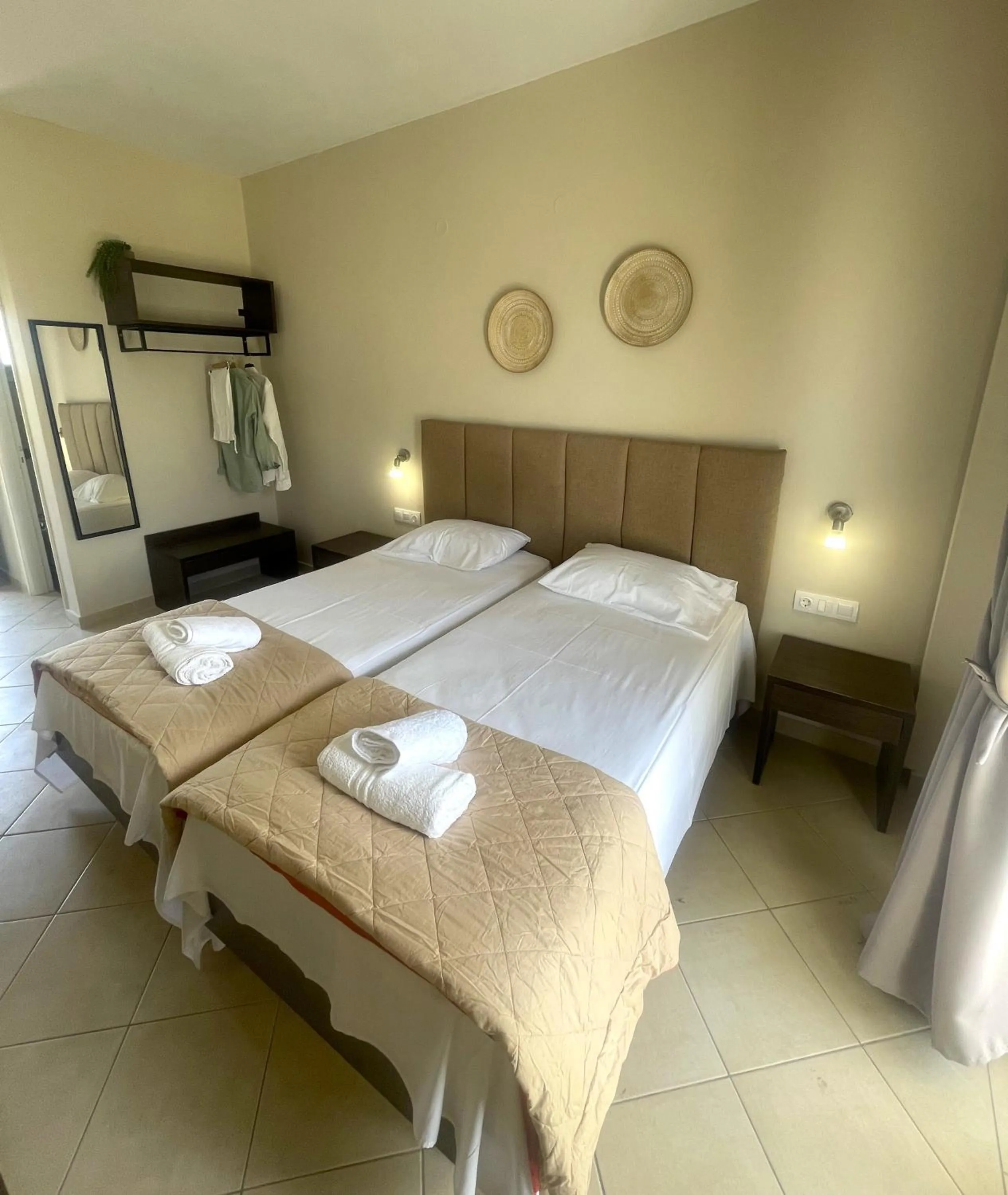 Bed in Oasis Beach Club