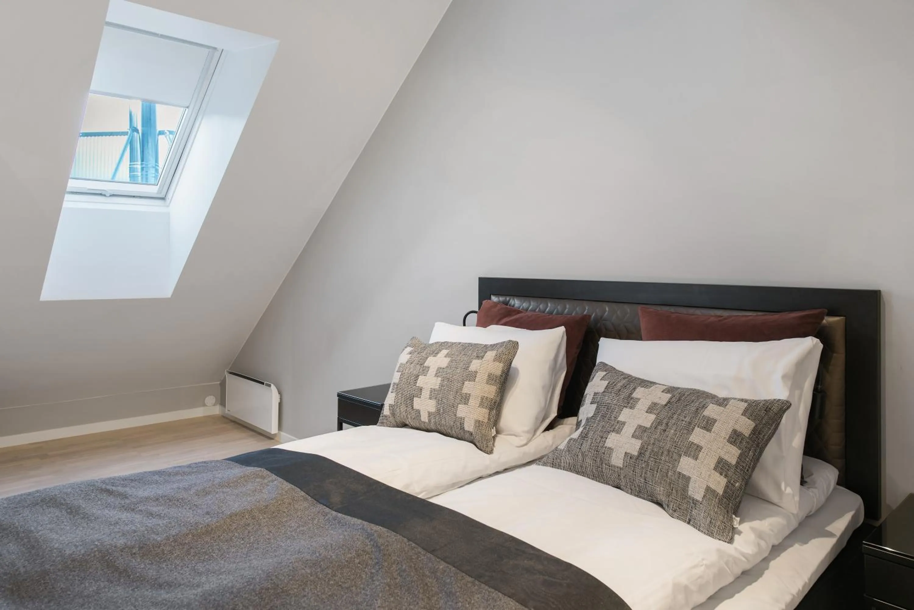 Bedroom, Bed in Frogner House - Bygdøy Allé