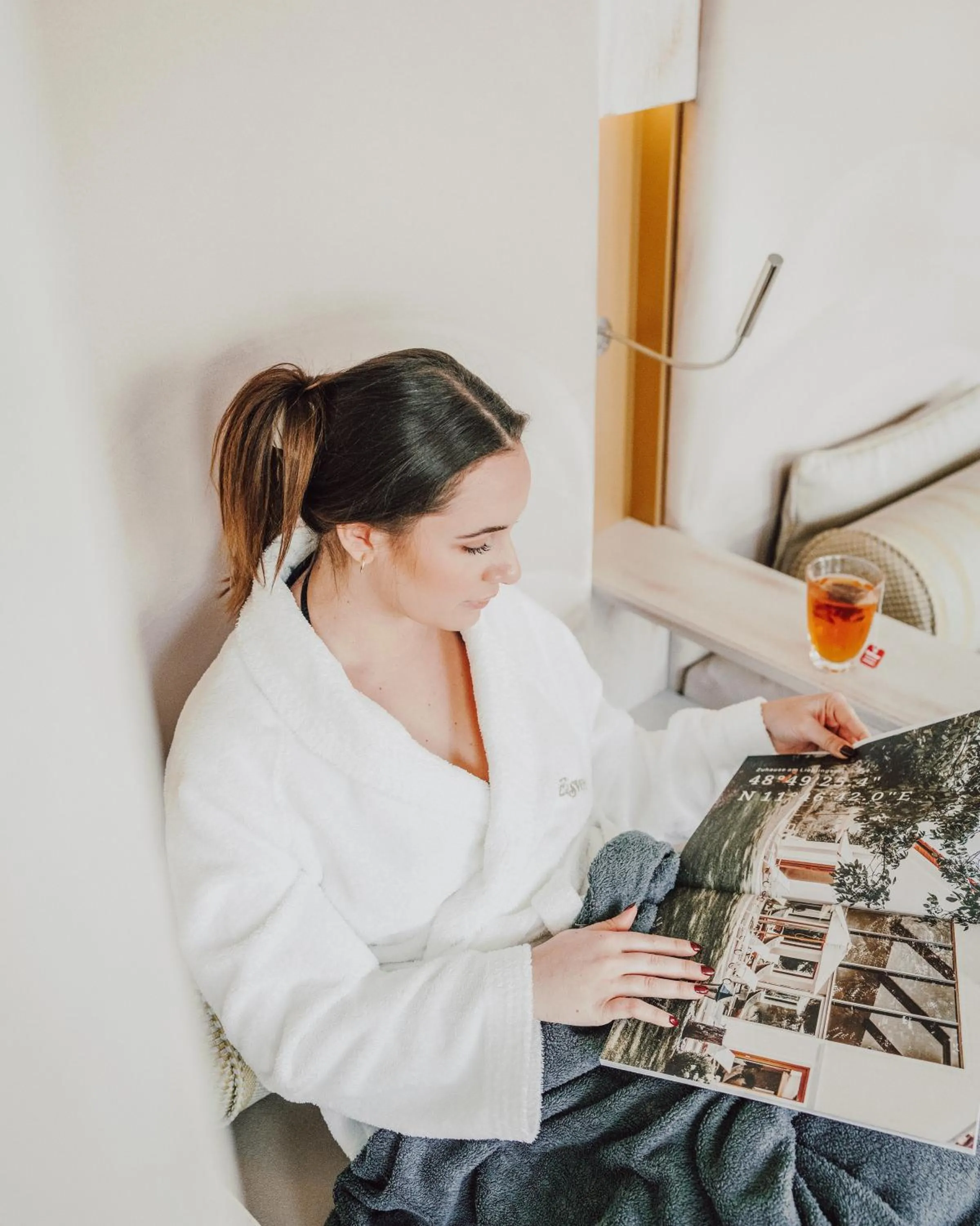 Spa and wellness centre/facilities in Der Eisvogel - Wellness- & Genusshotel