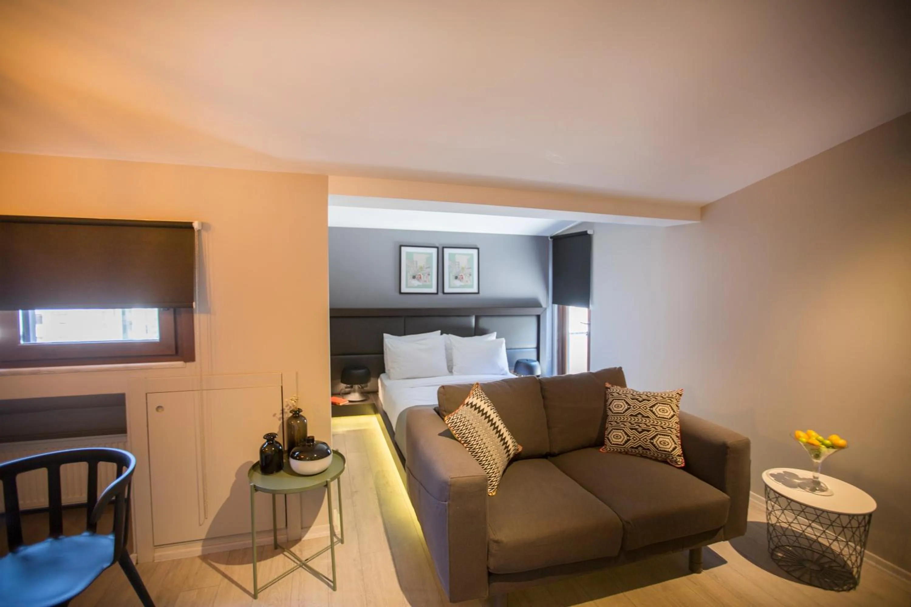 Seating area in Cityloft 36