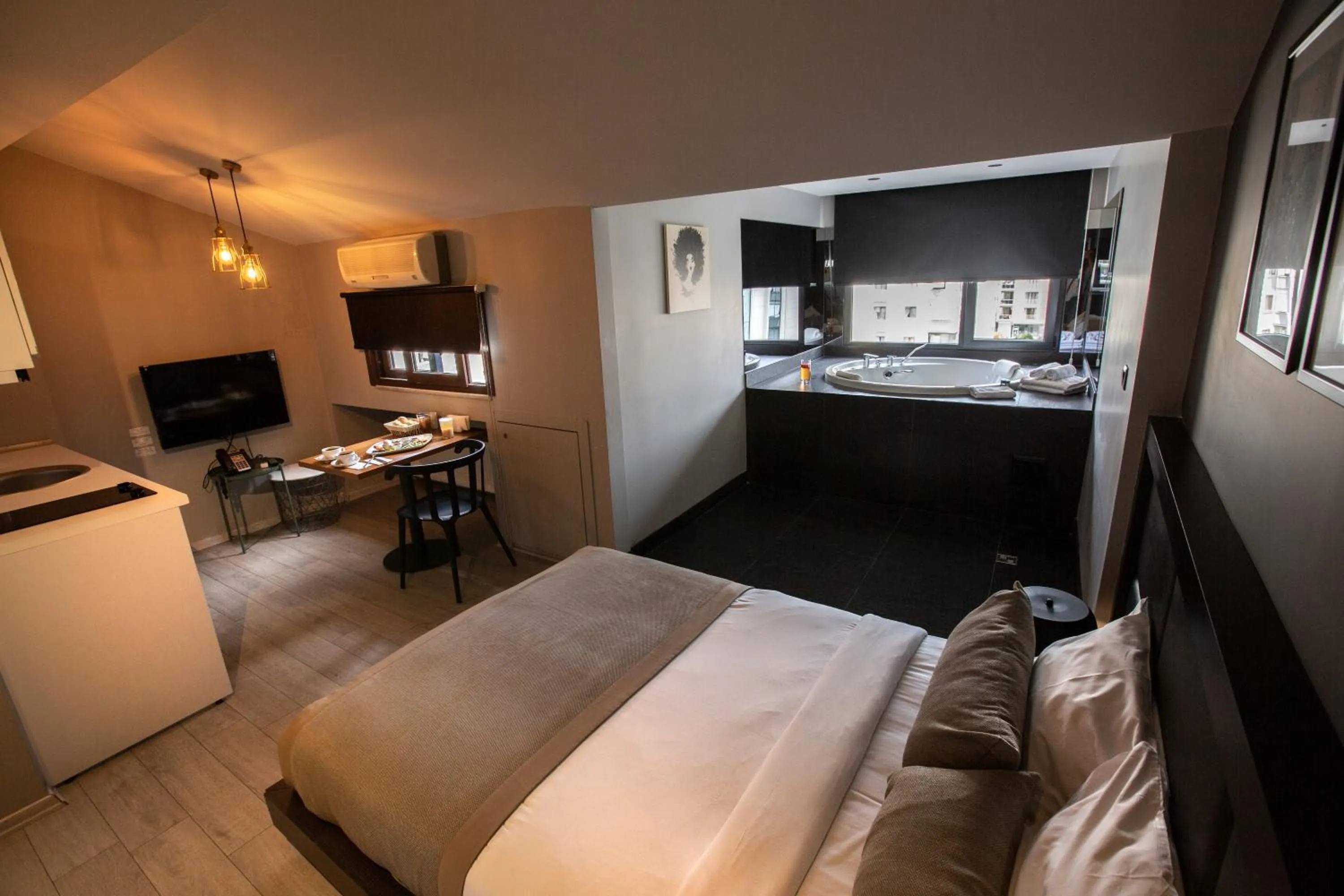 Photo of the whole room, Bed in Cityloft 36