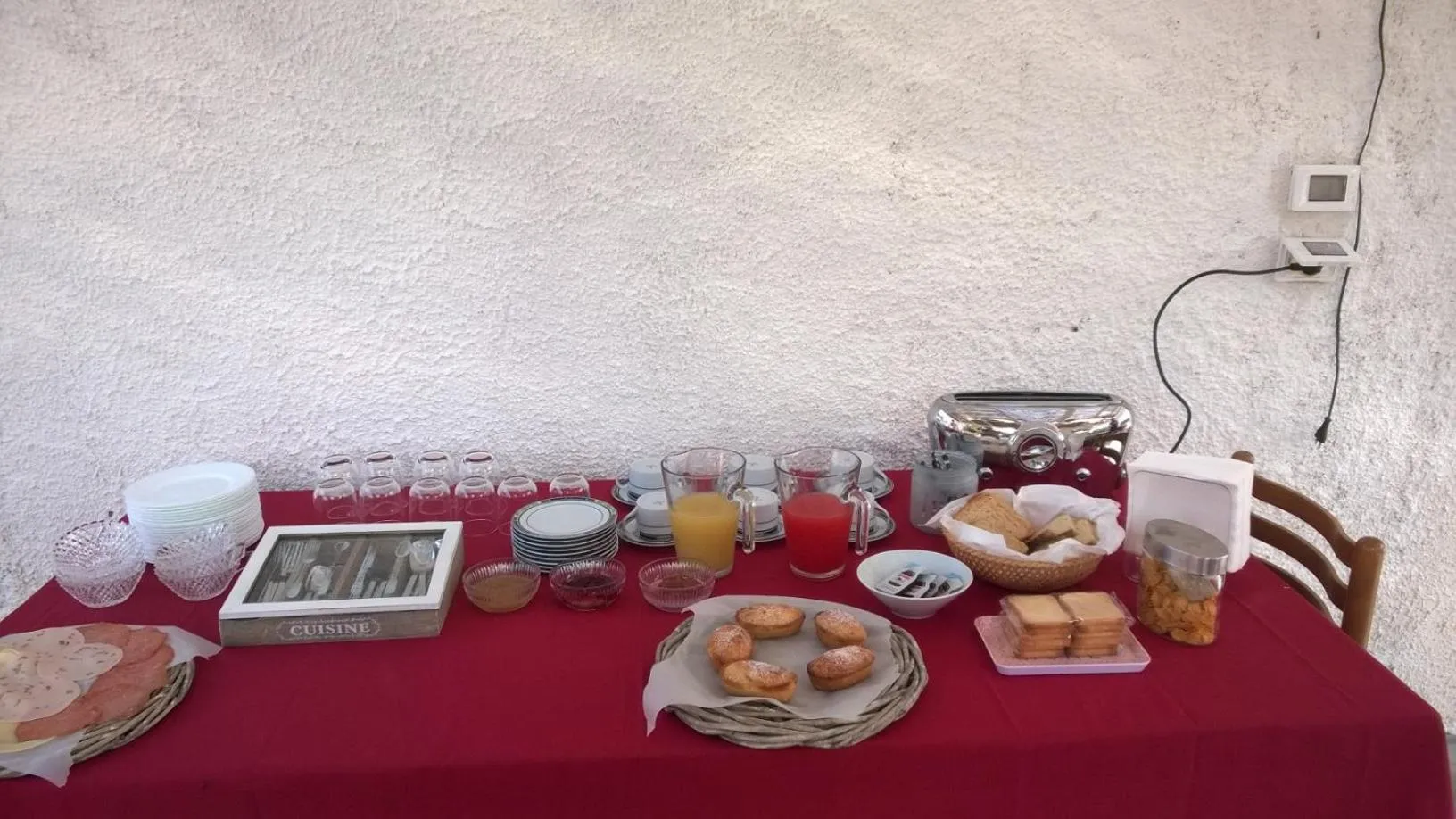 Breakfast in Stella del Sud Guesthouse