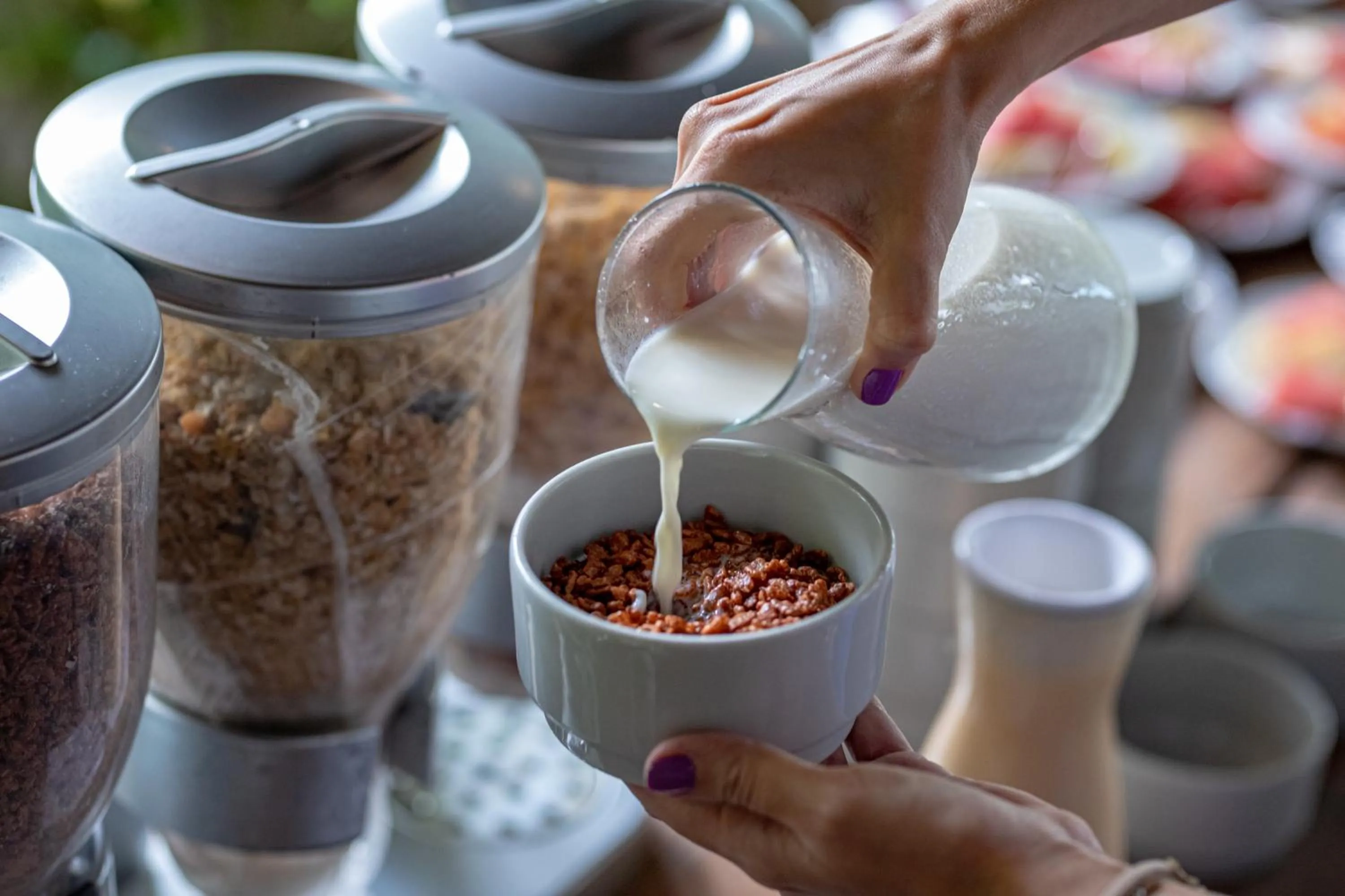 Breakfast in Hotel Cocoliso Island Resort