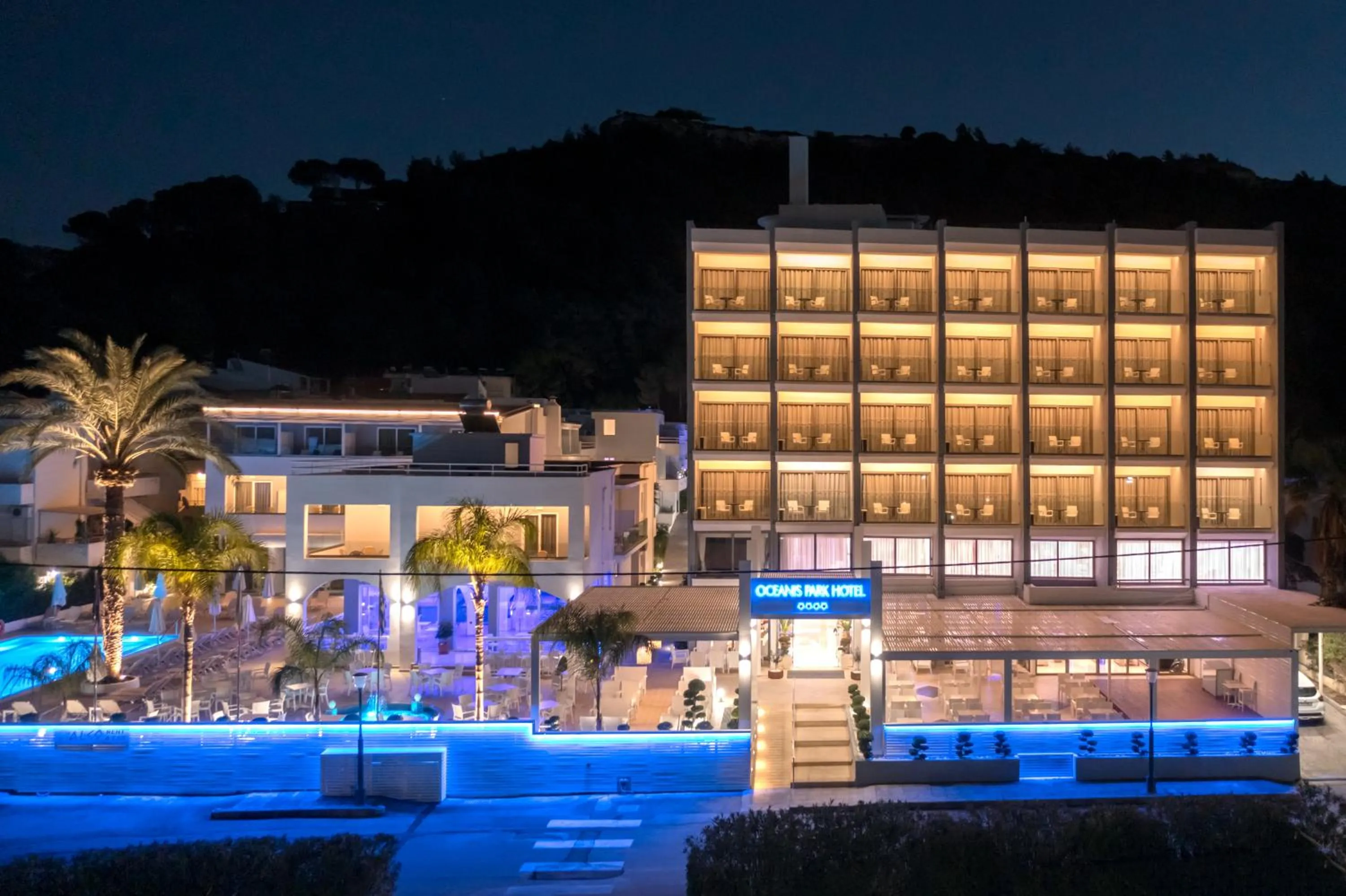 Property building in Oceanis Park Hotel