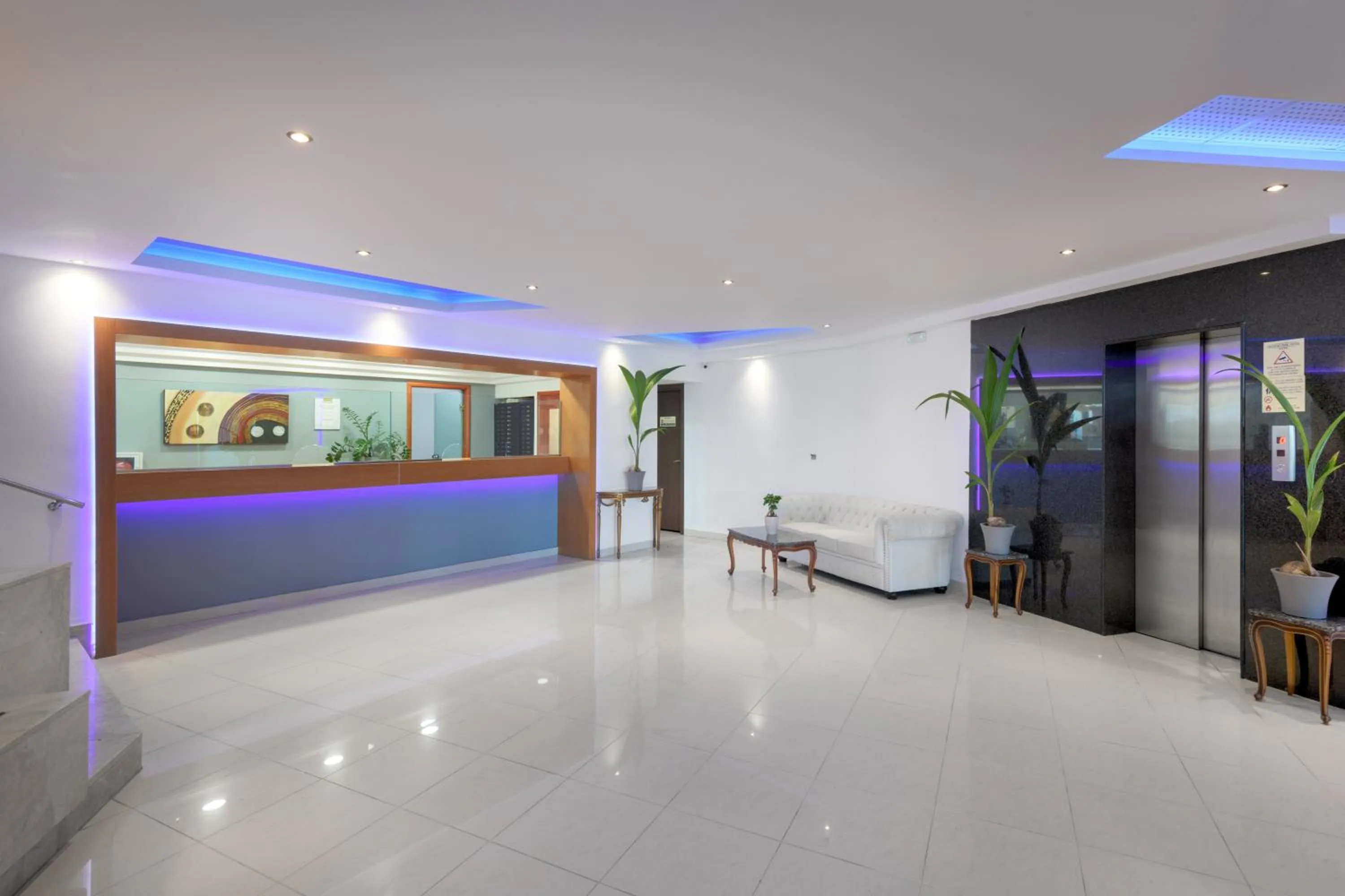 Lobby or reception in Oceanis Park Hotel