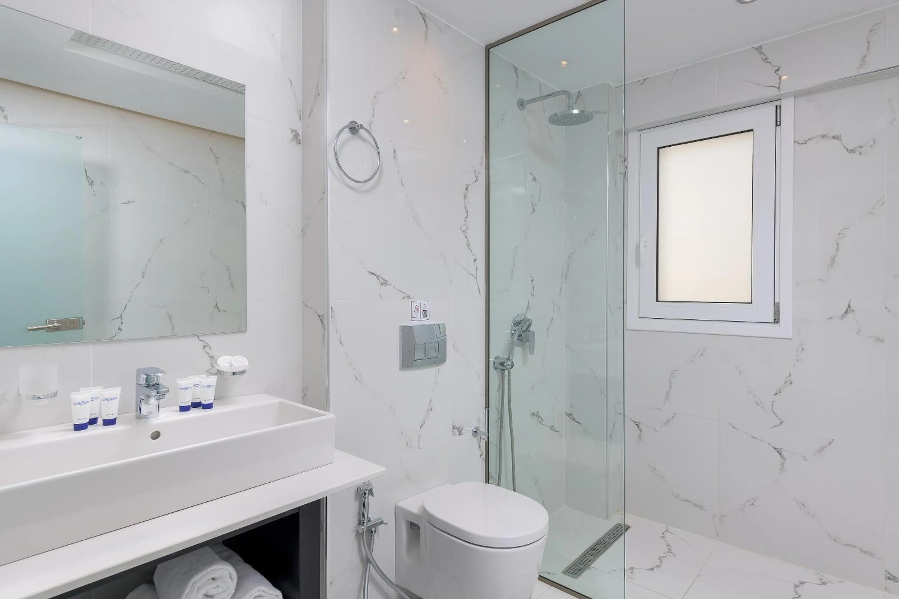 Bathroom in Oceanis Park Hotel