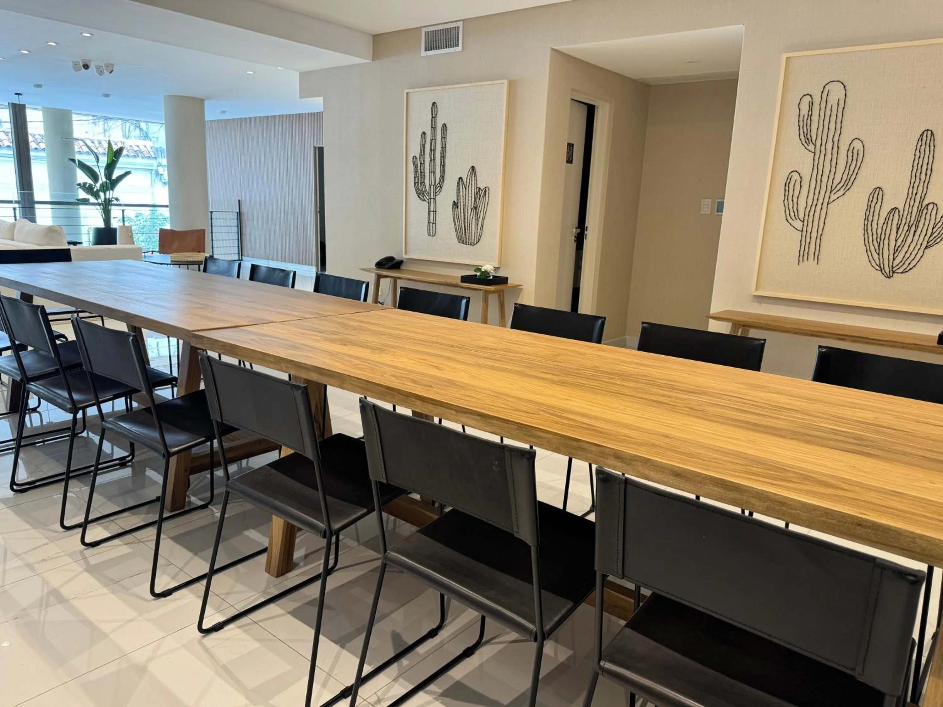 Seating area in Guemes Hotel & Spa