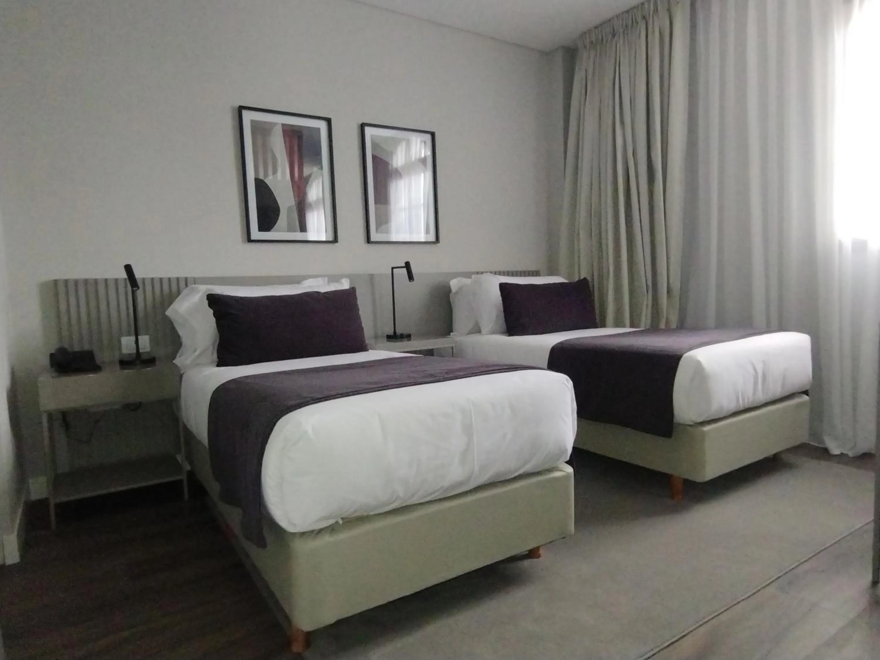 Bed in Guemes Hotel & Spa