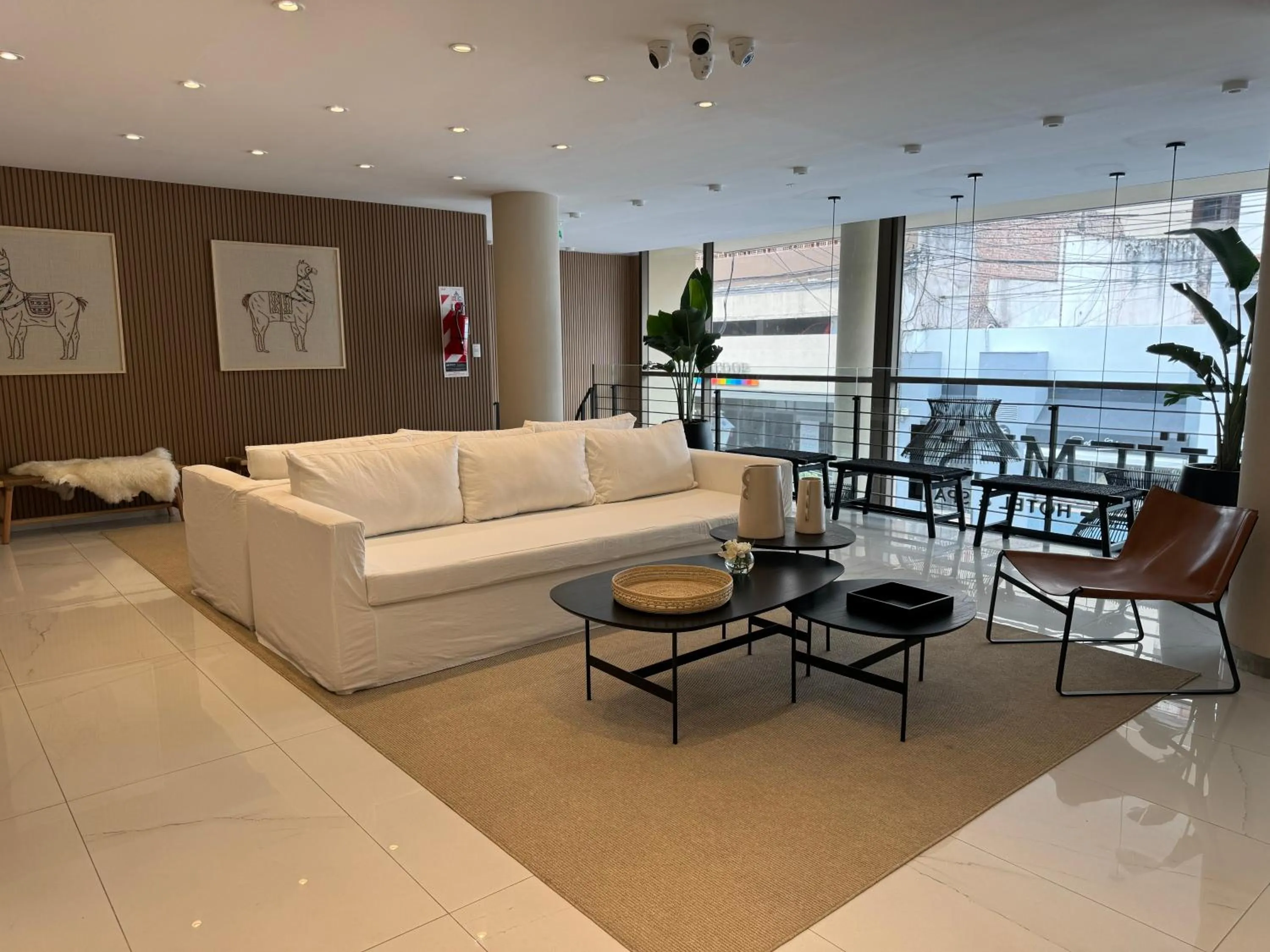 Living room in Guemes Hotel & Spa