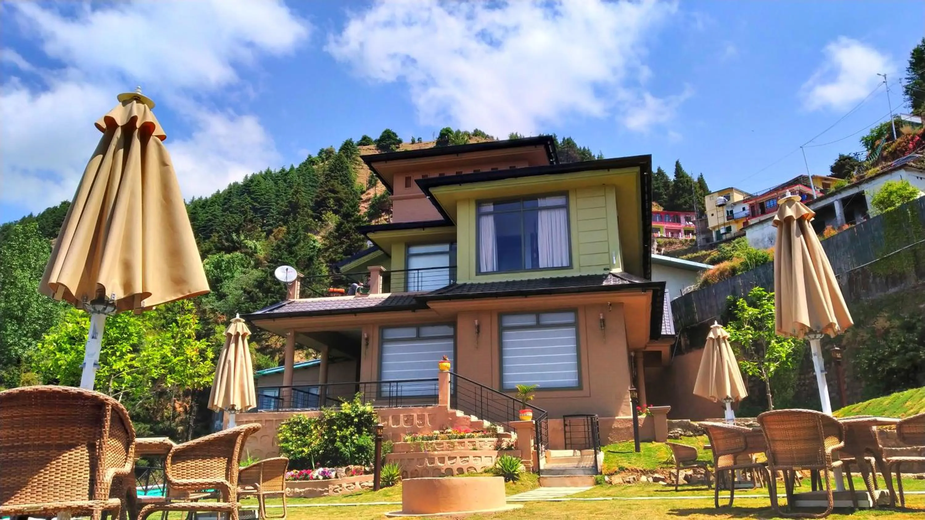 Property building in Larisa Resort, Mussoorie