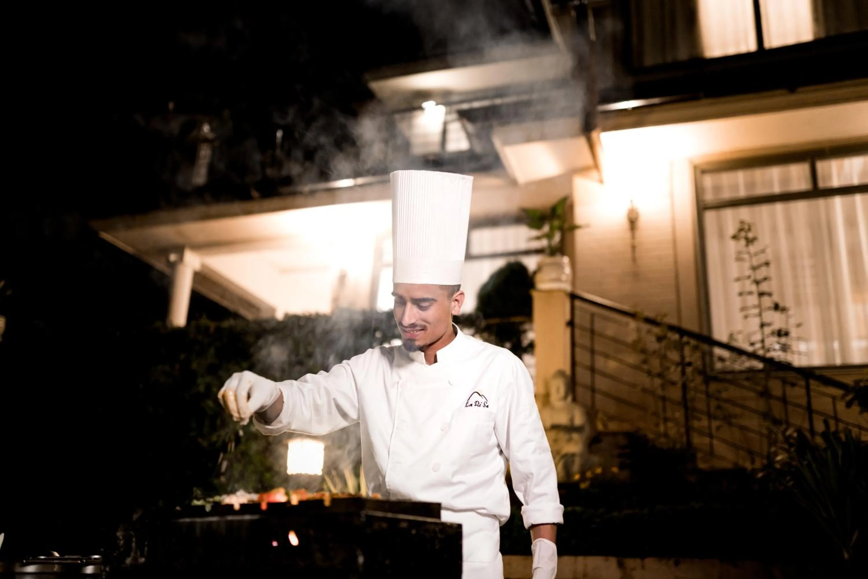 BBQ facilities in Larisa Resort, Mussoorie