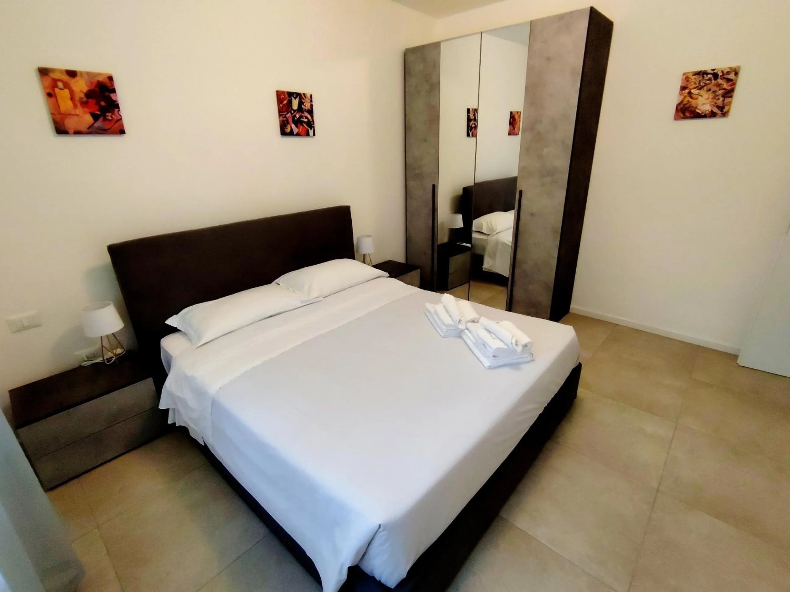 Bedroom, Bed in Hotel Romagna