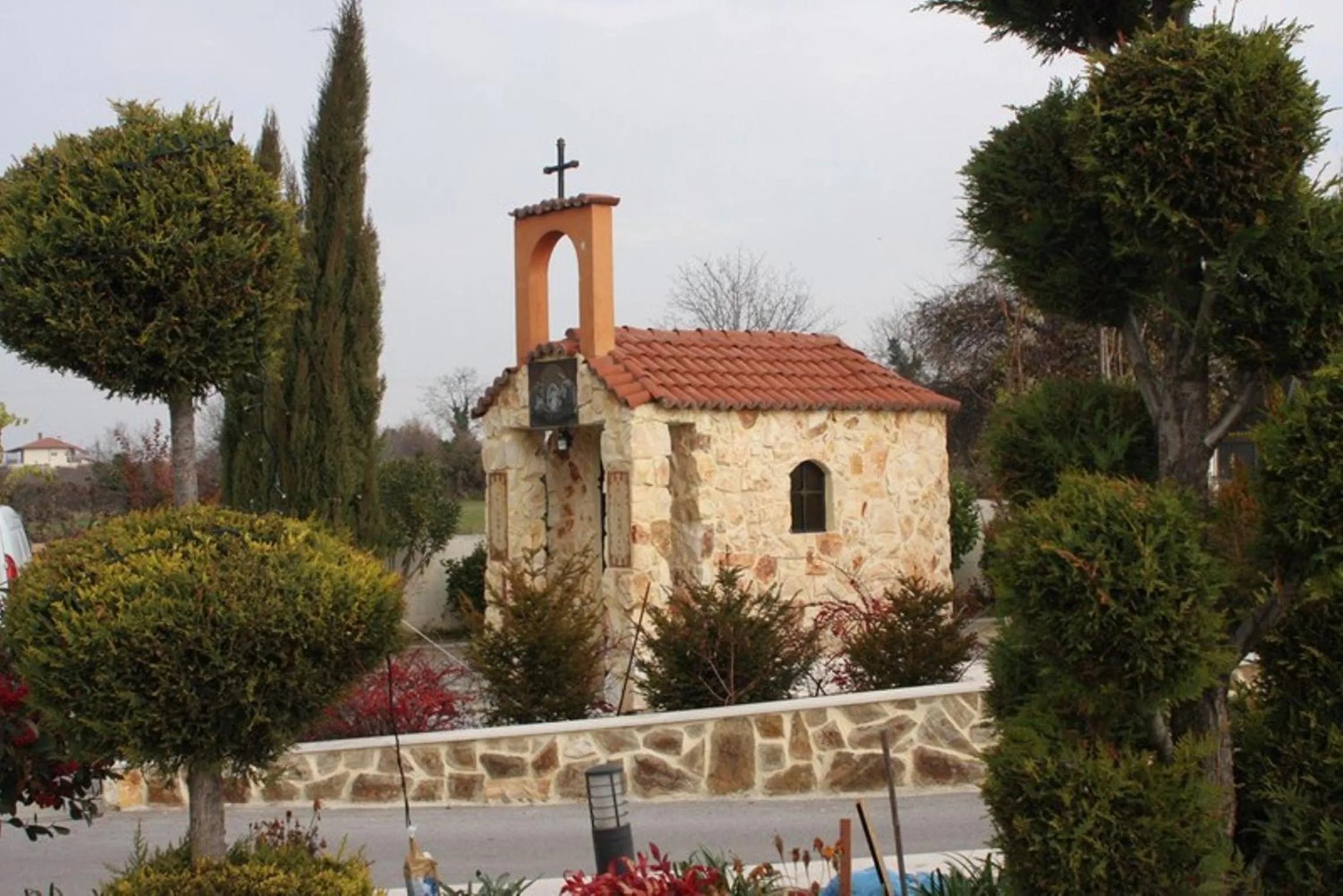 Garden view in Lozitsi