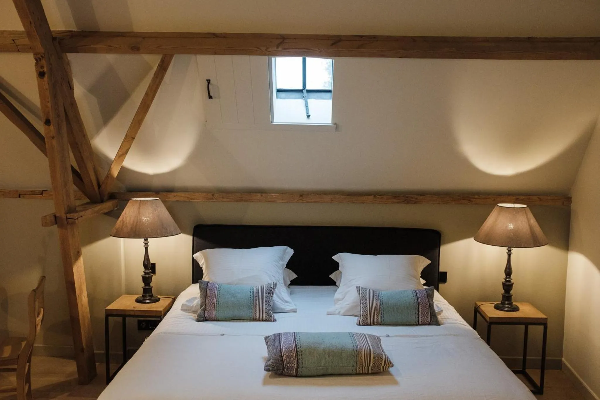 Bed in De Zonnebrug Dijkhoeve