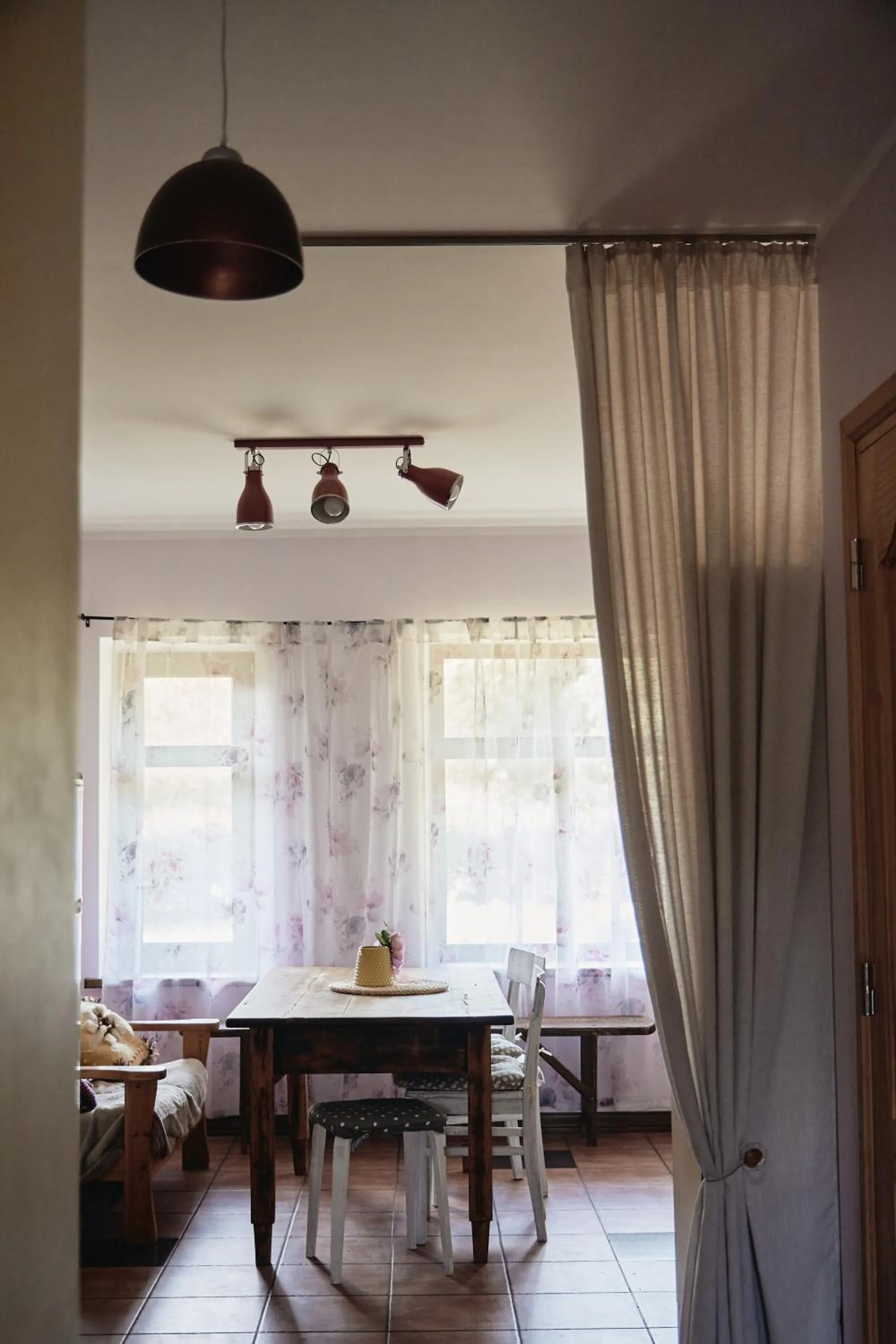 Kitchen or kitchenette in Kroņakrogs