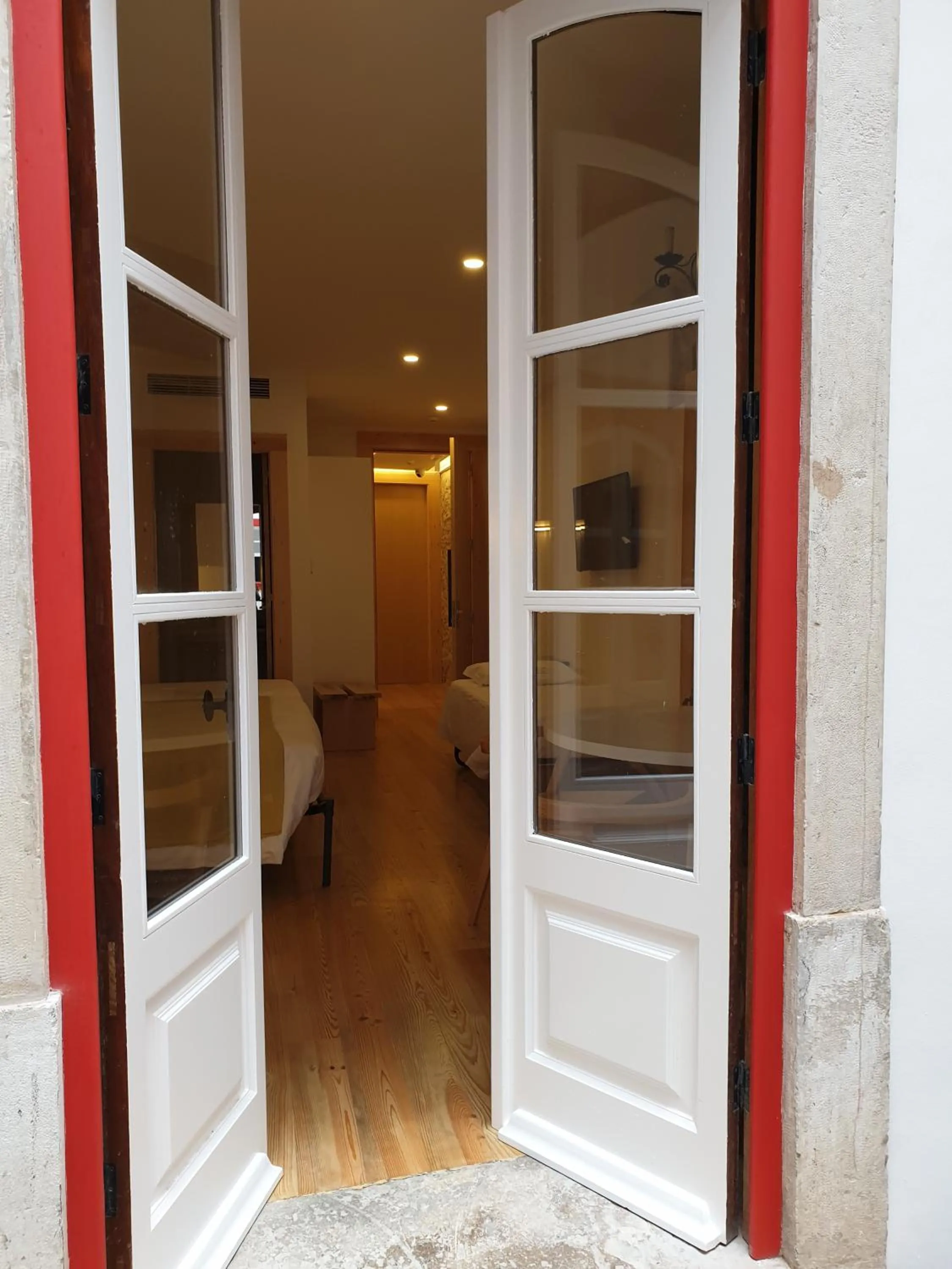 Balcony/Terrace, Bed in Casa da Baixa by PURUS