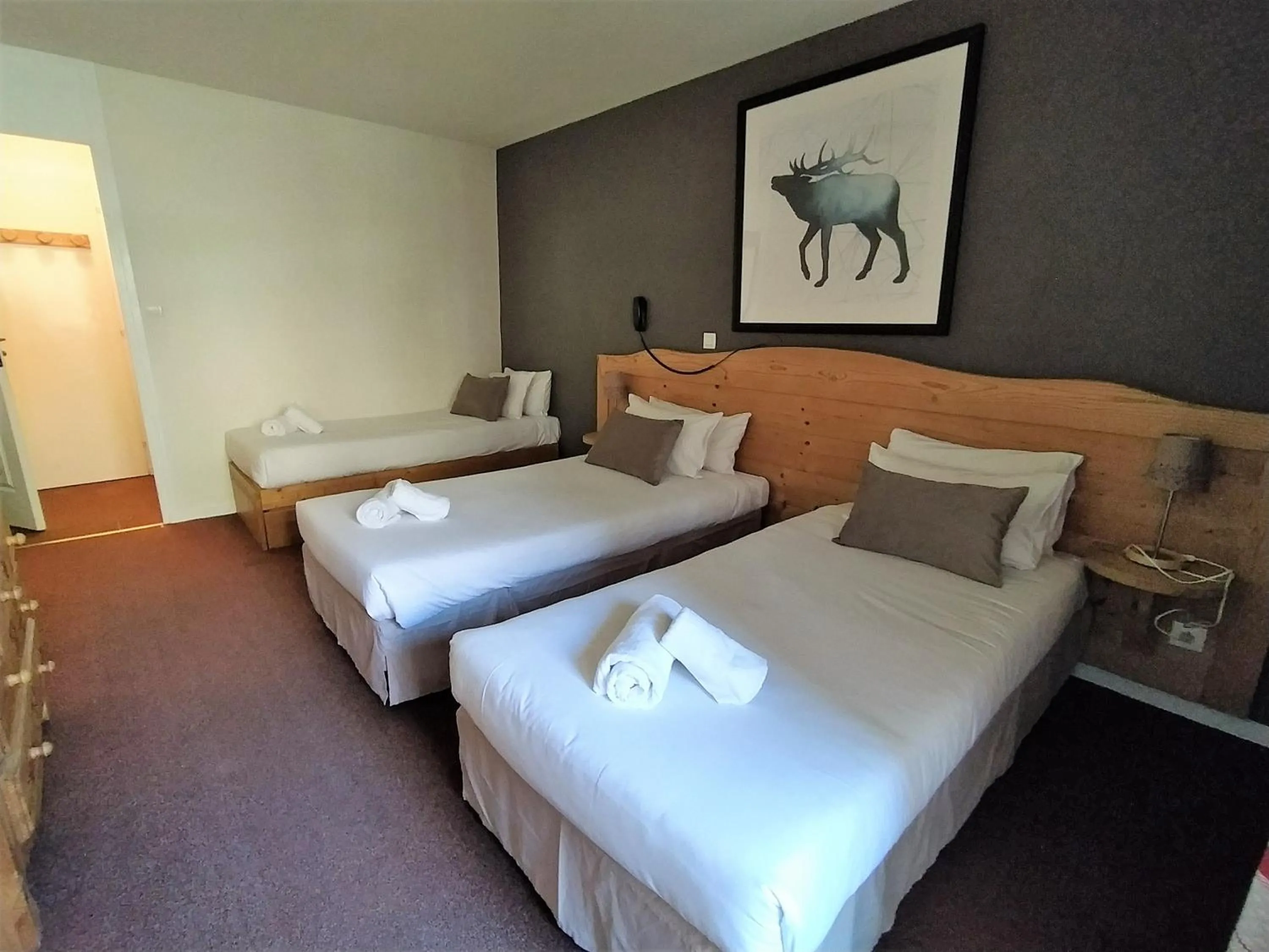 Bedroom, Bed in Hôtel Aalborg