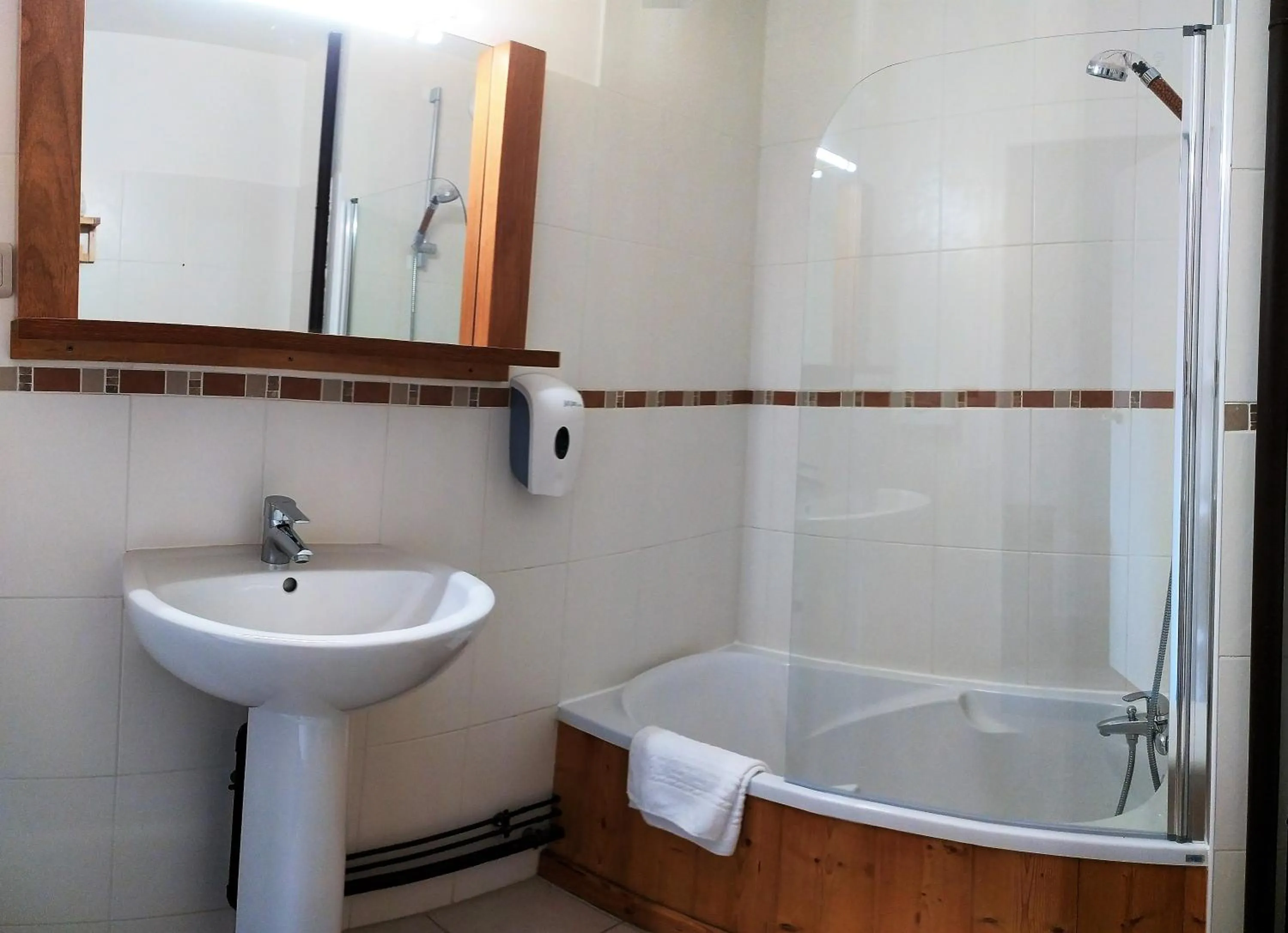 Bathroom in Hôtel Aalborg