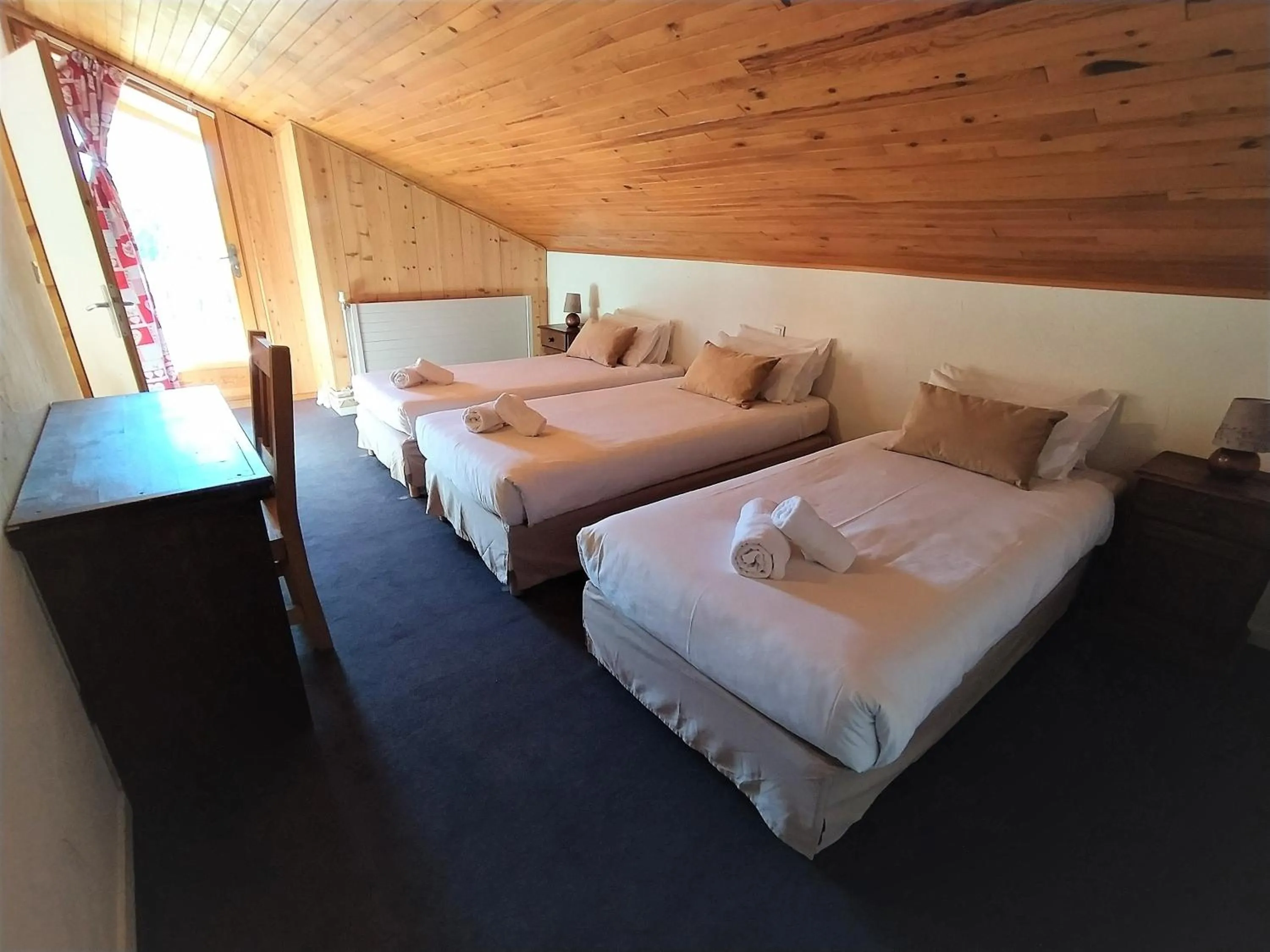 Bed in Hôtel Aalborg