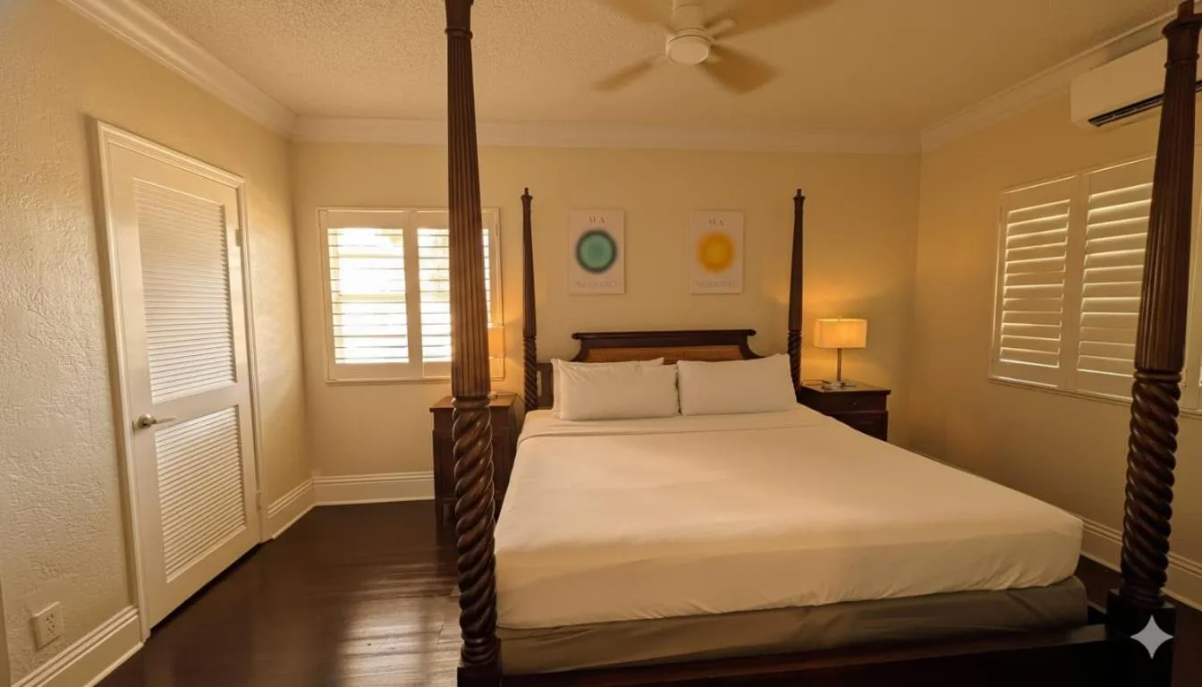 Bed in La Casa Hotel