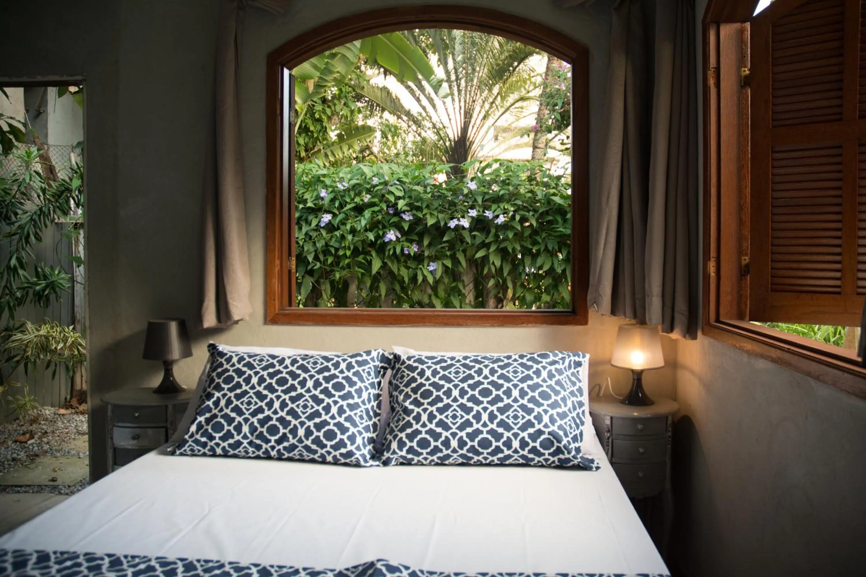 Bed in Jardim Secreto Guest House