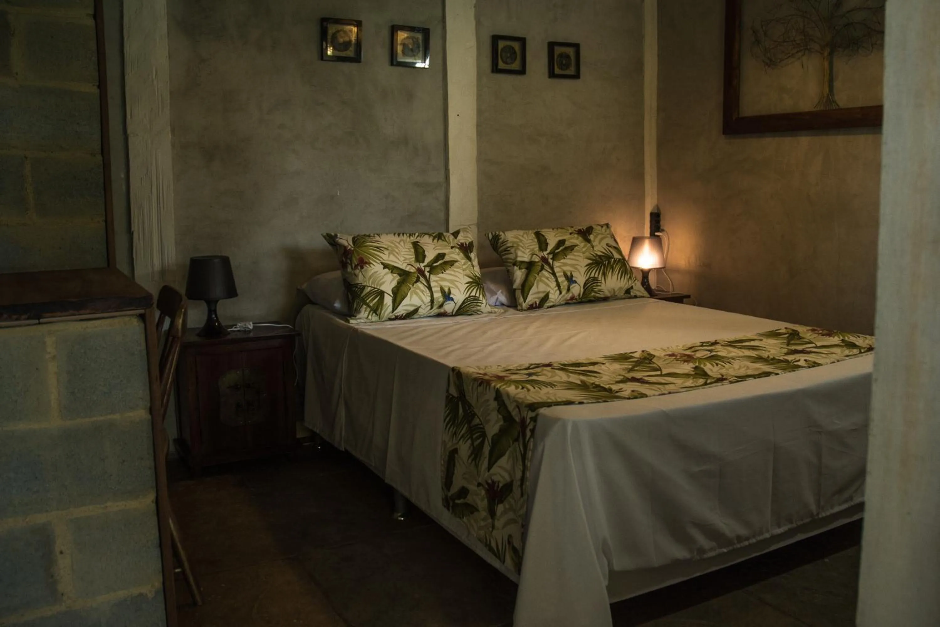 Bed in Jardim Secreto Guest House