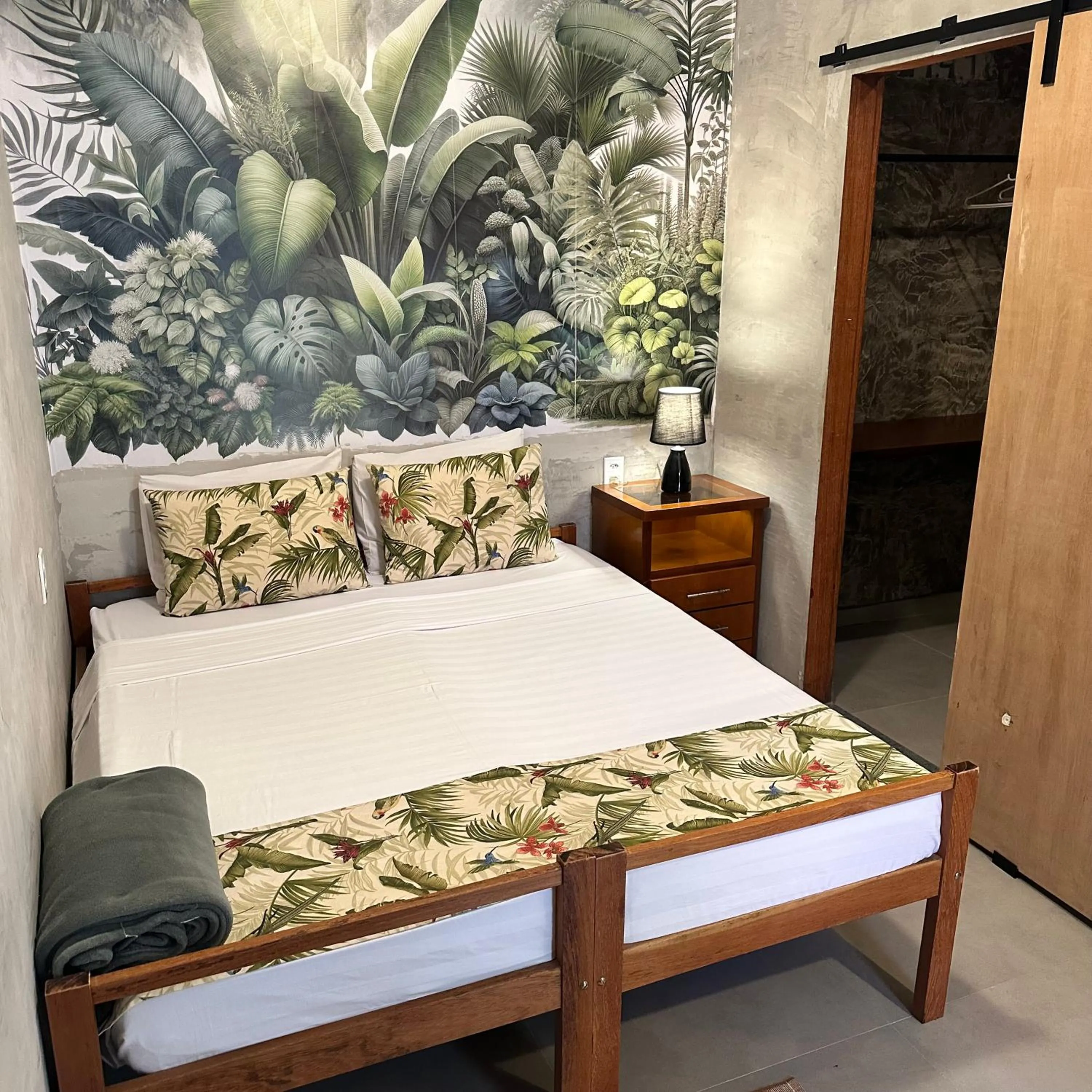 Bed in Jardim Secreto Guest House