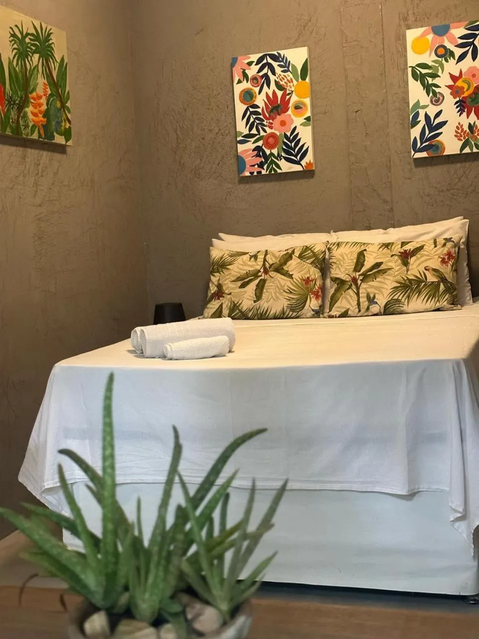 Bed in Jardim Secreto Guest House