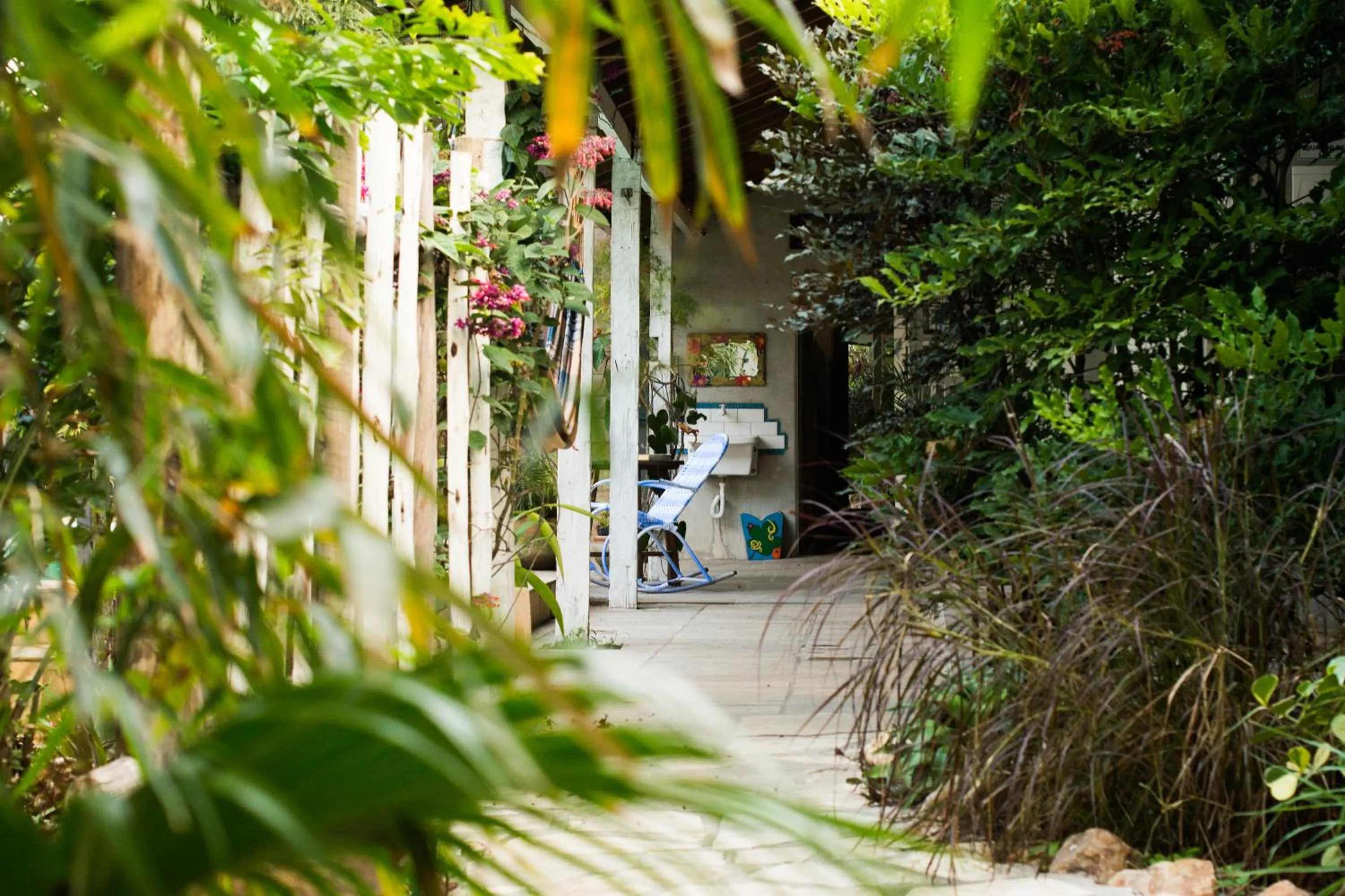 Garden in Jardim Secreto Guest House