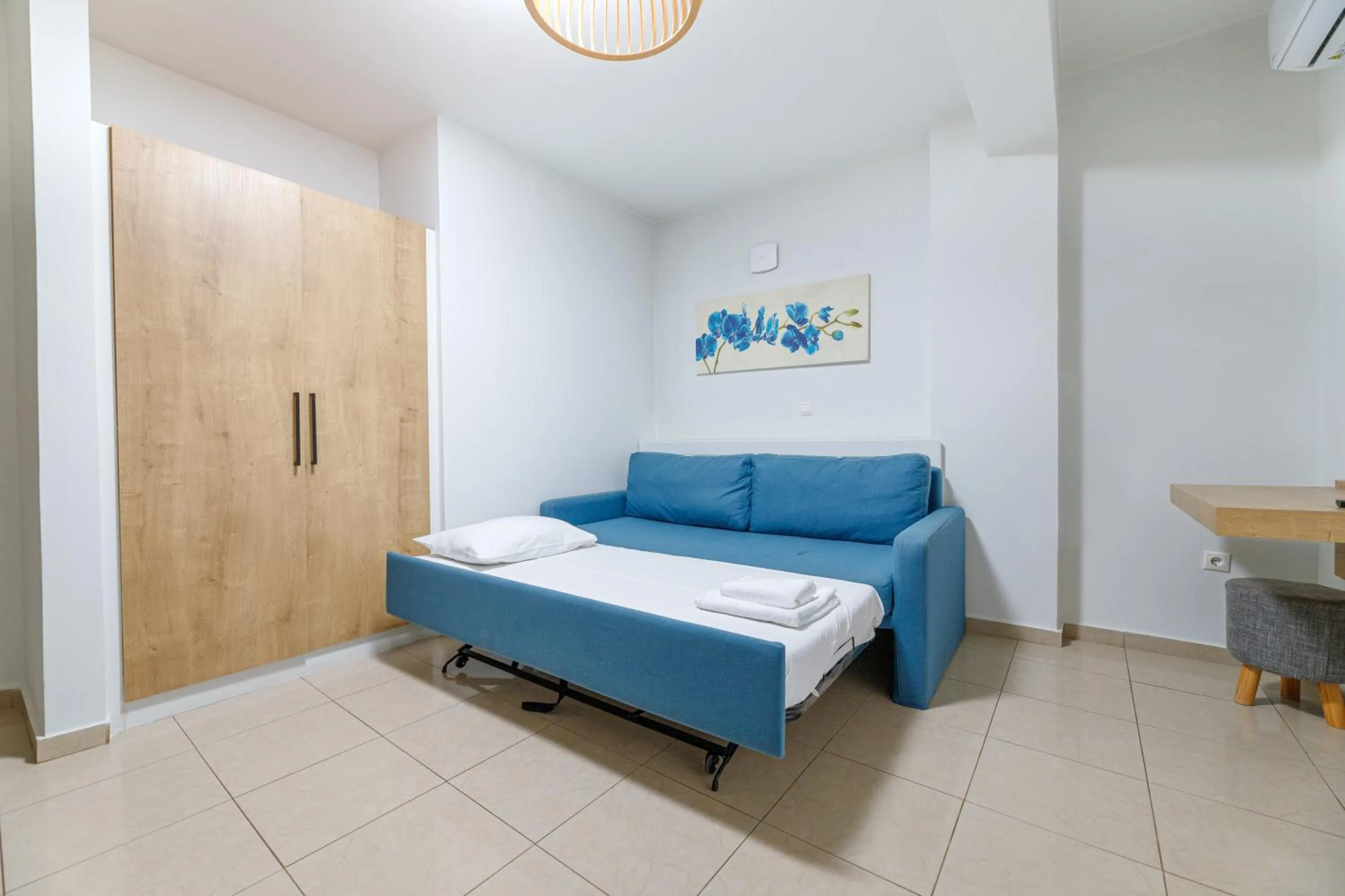 Bed in Sun Beach Apartments