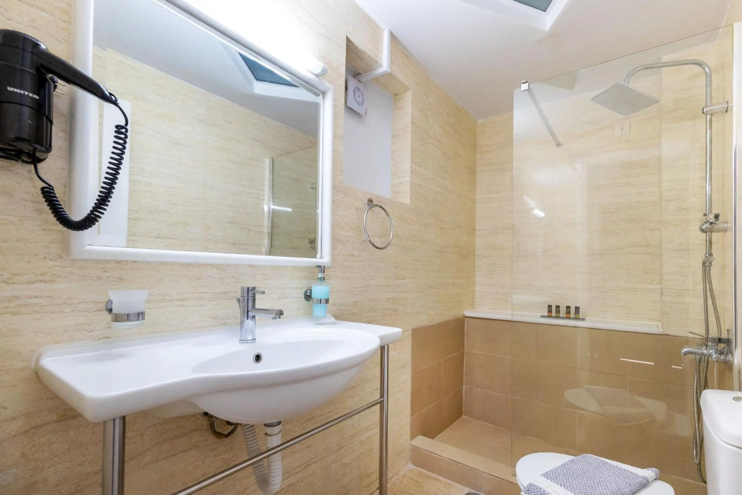 Shower in Sun Beach Apartments