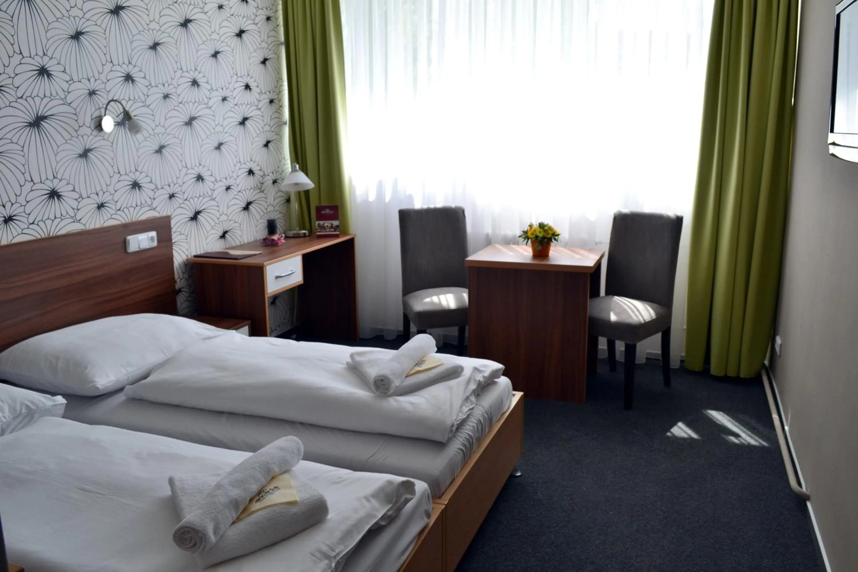 Photo of the whole room, Bed in Hotel Arkáda
