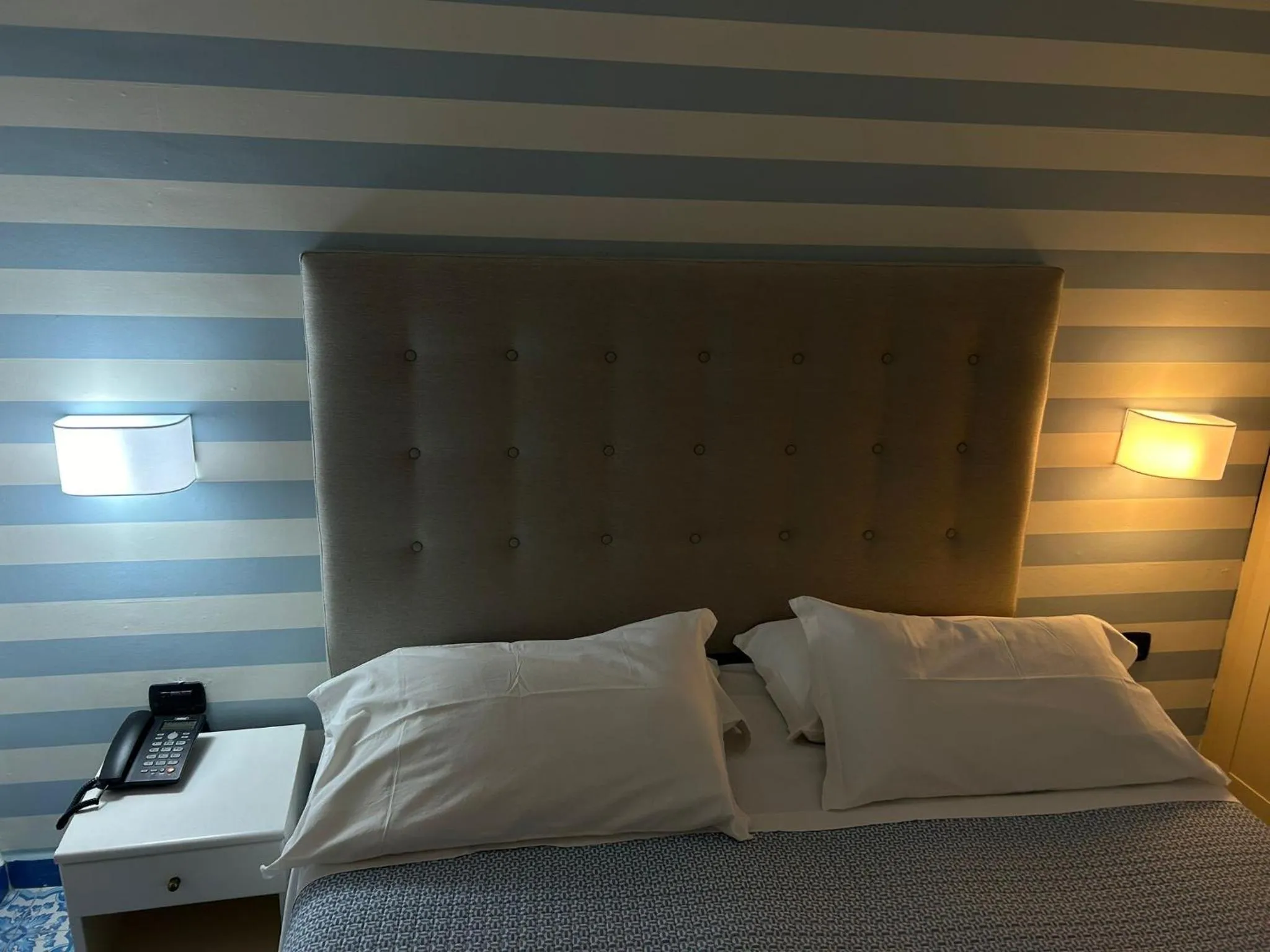 Bed in Hotel Palma