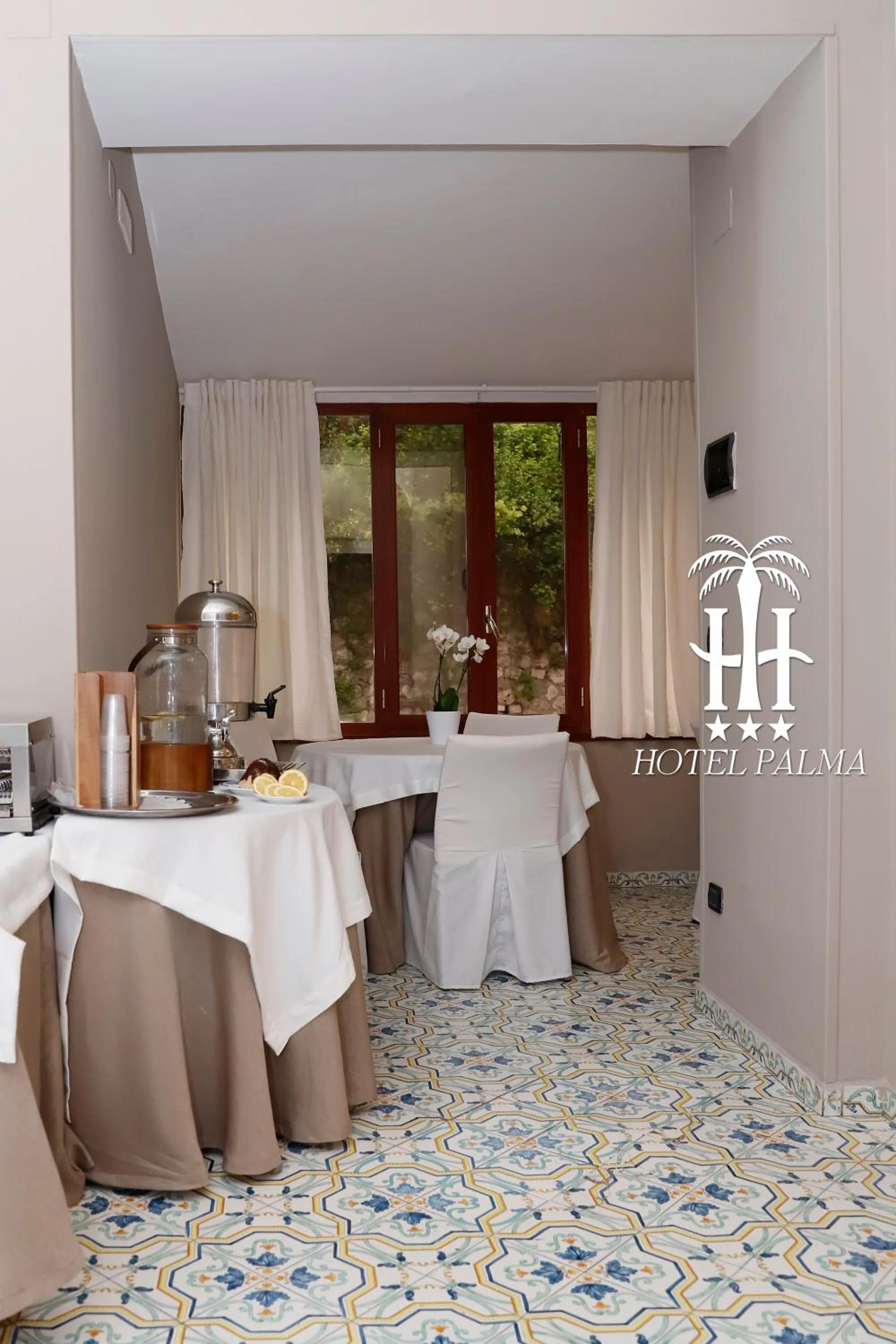 Food and drinks in Hotel Palma