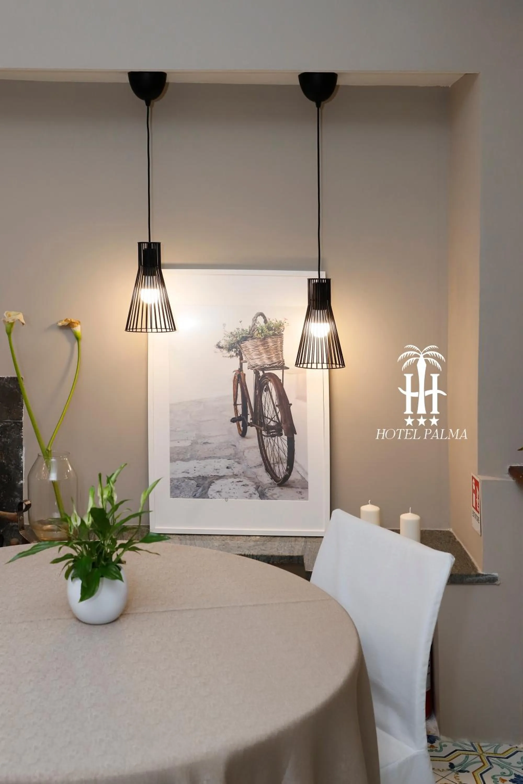 Decorative detail in Hotel Palma