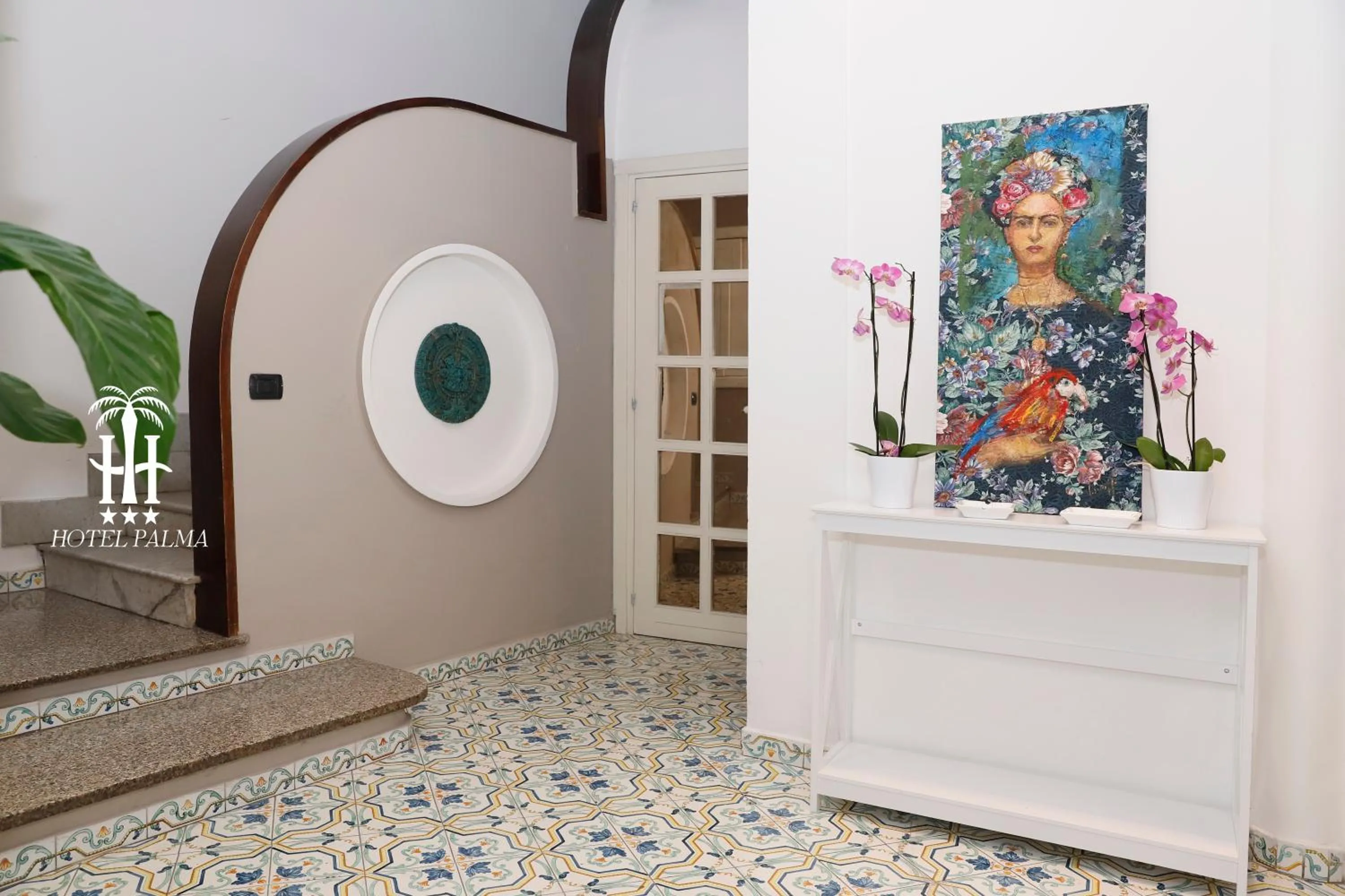 Decorative detail in Hotel Palma