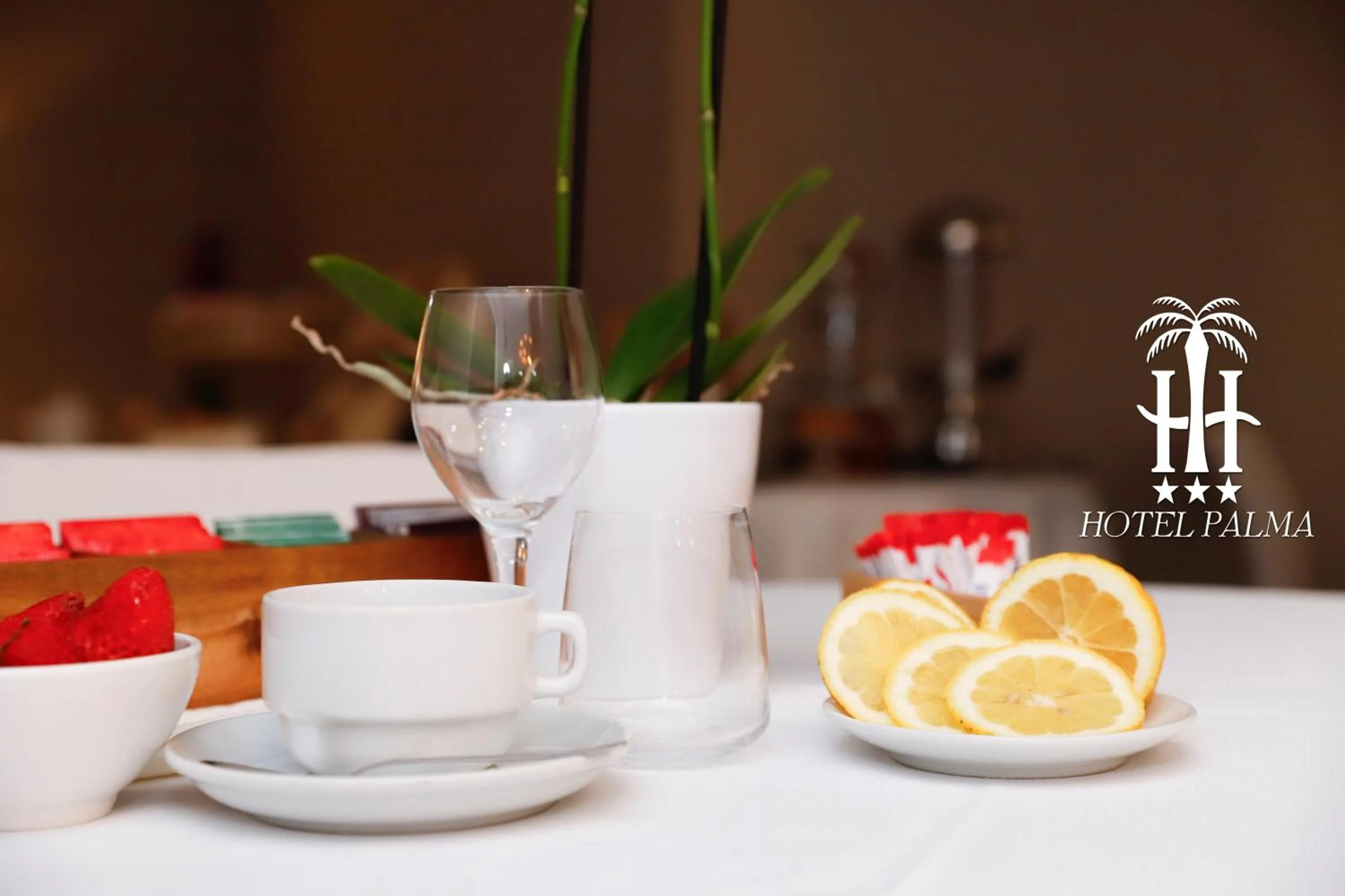 Food and drinks in Hotel Palma