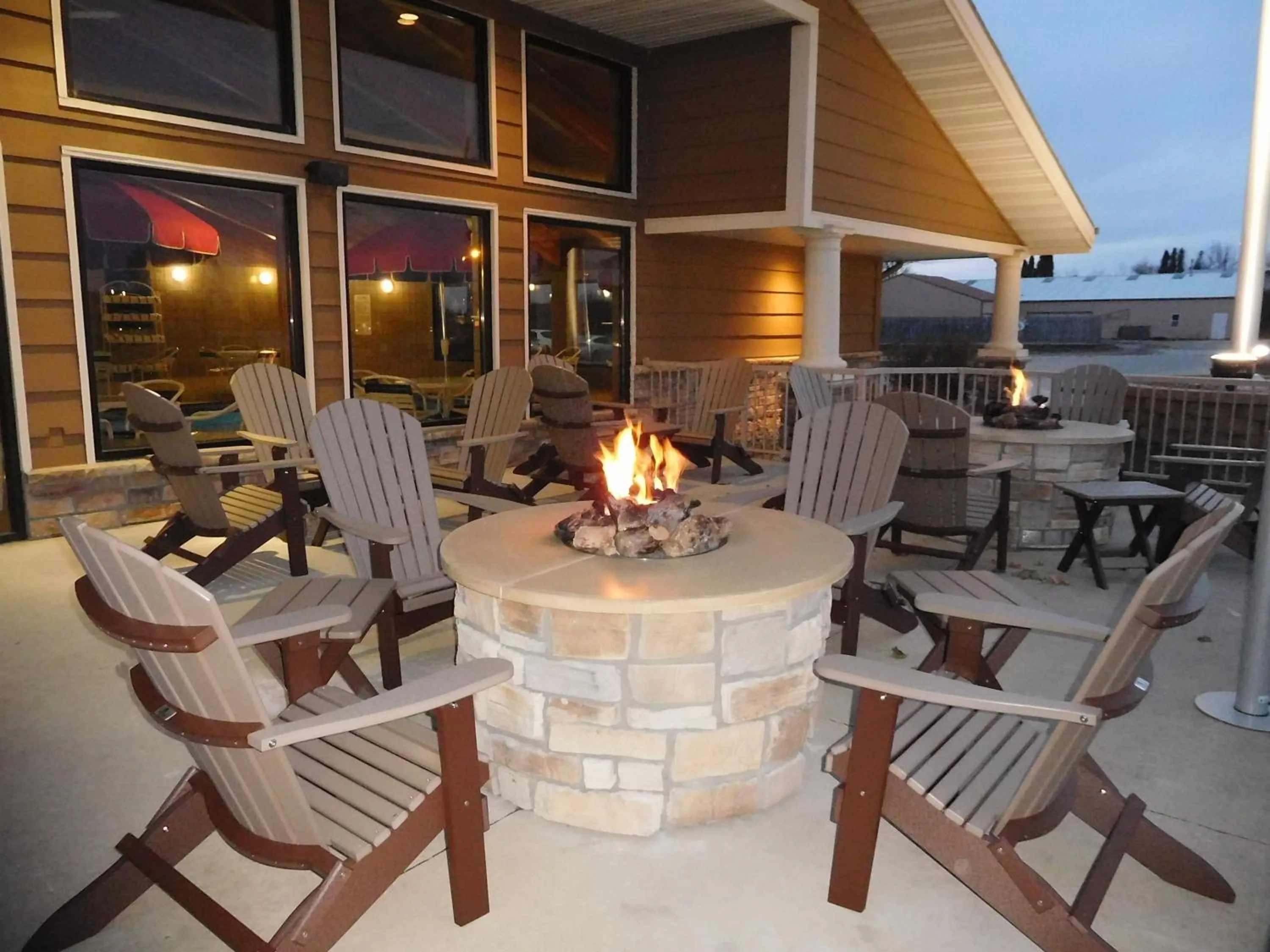 Balcony/Terrace in AmericInn by Wyndham Okoboji