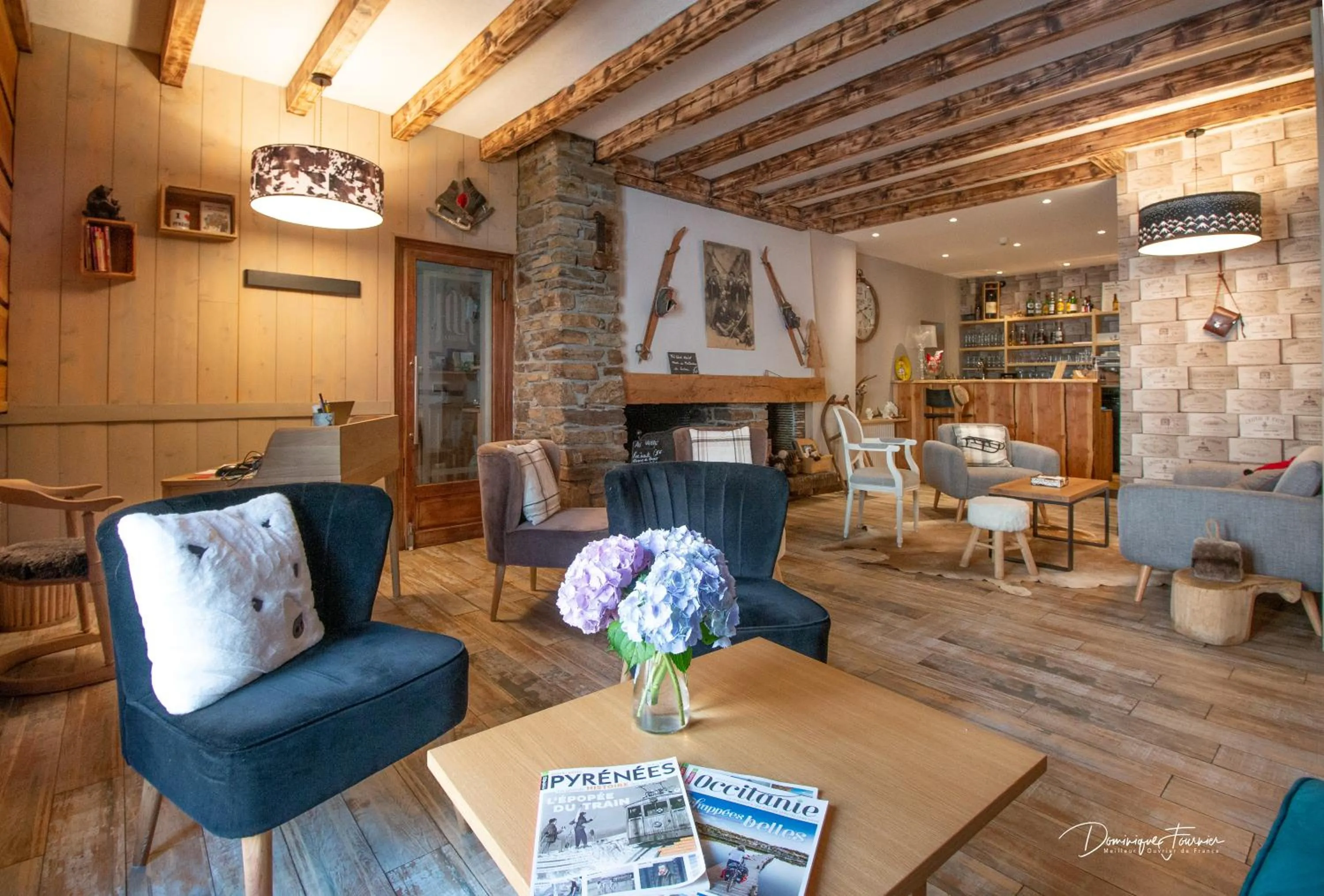Living room in Hôtel La Rencluse