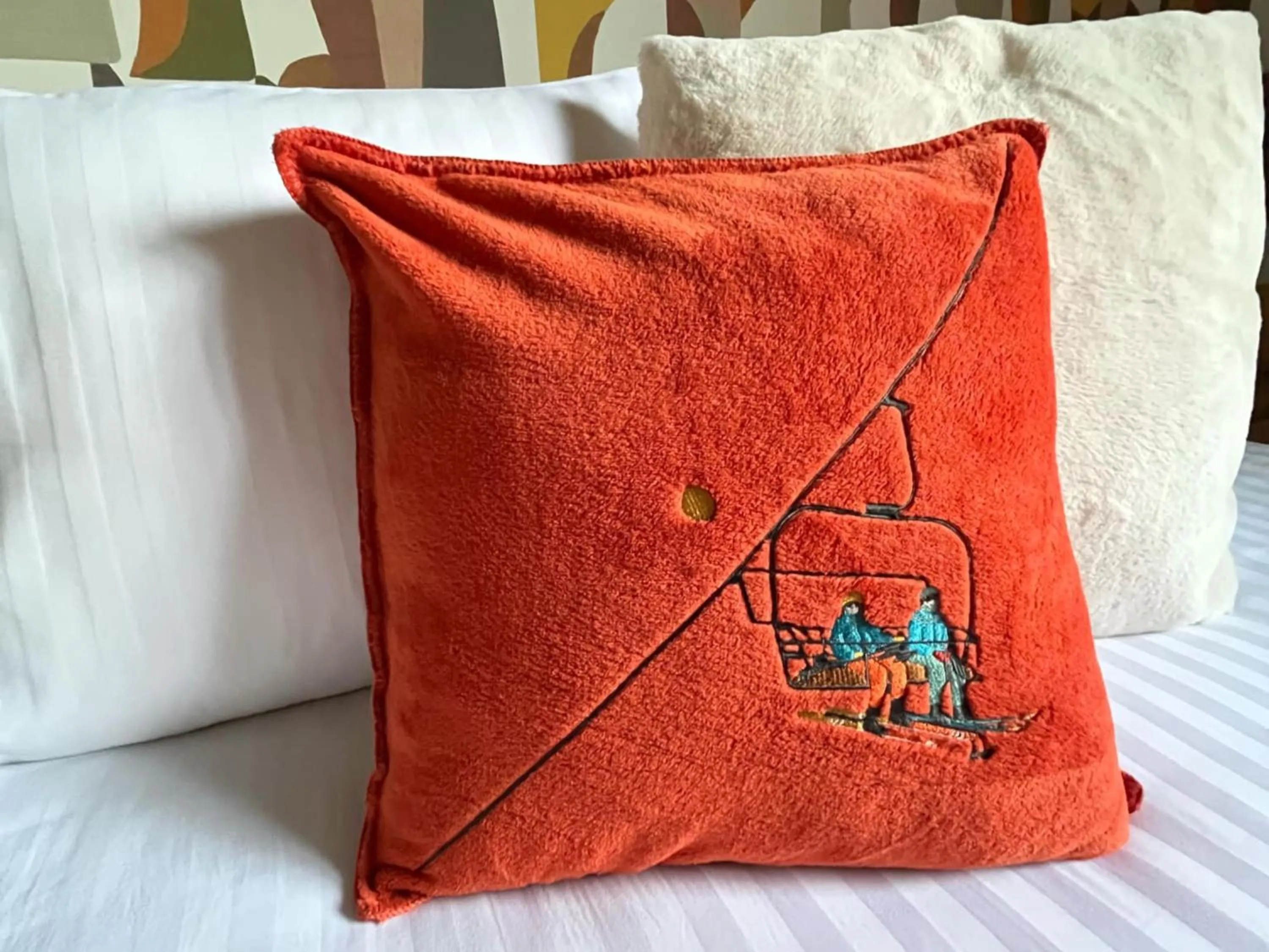 Decorative detail in Hôtel La Rencluse