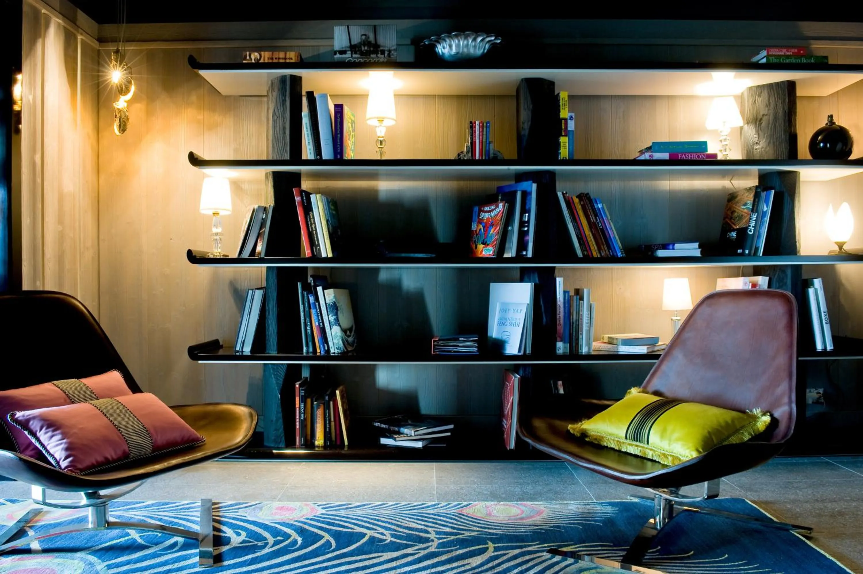 Library in Hôtel La Sivolière