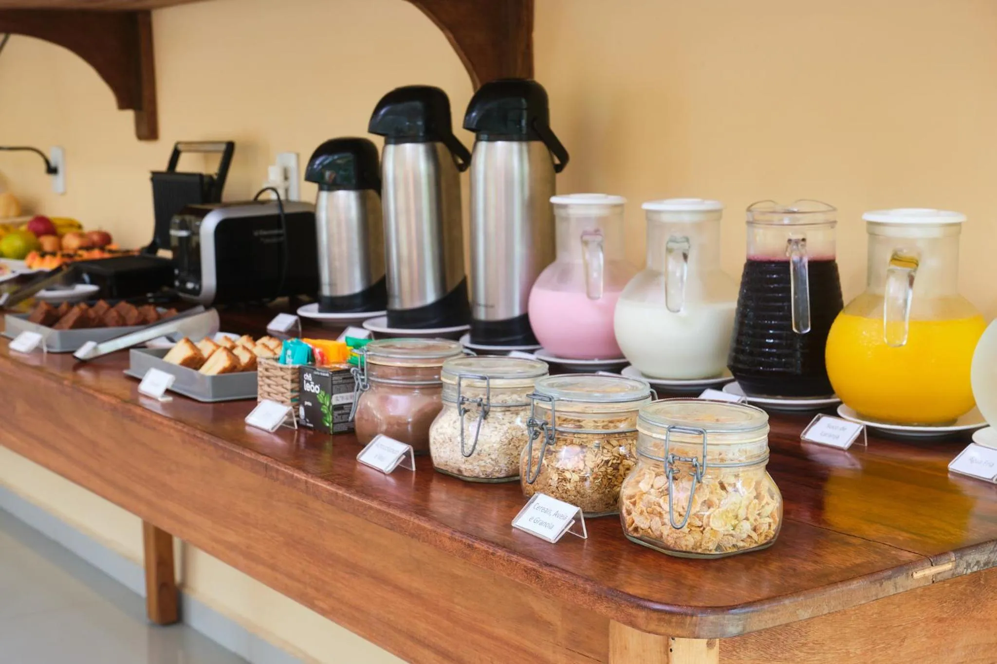 Breakfast in Pousada Villa Piemonte