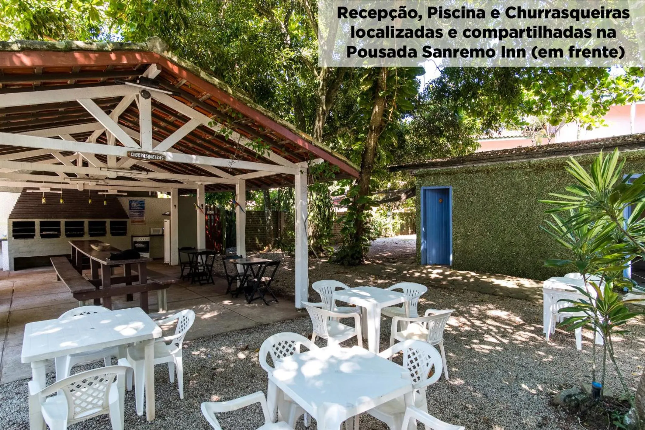 BBQ facilities in Pousada Villa Piemonte