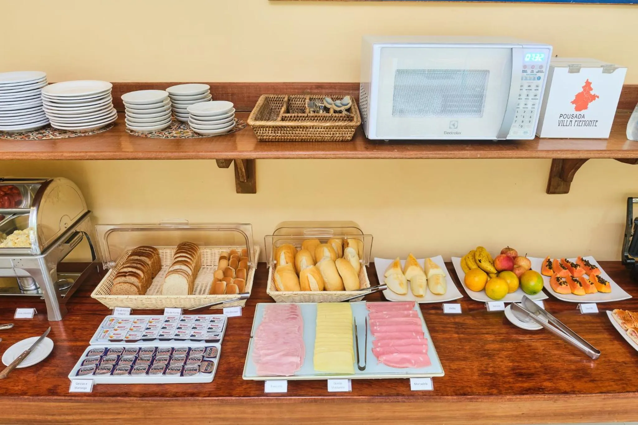 Breakfast in Pousada Villa Piemonte