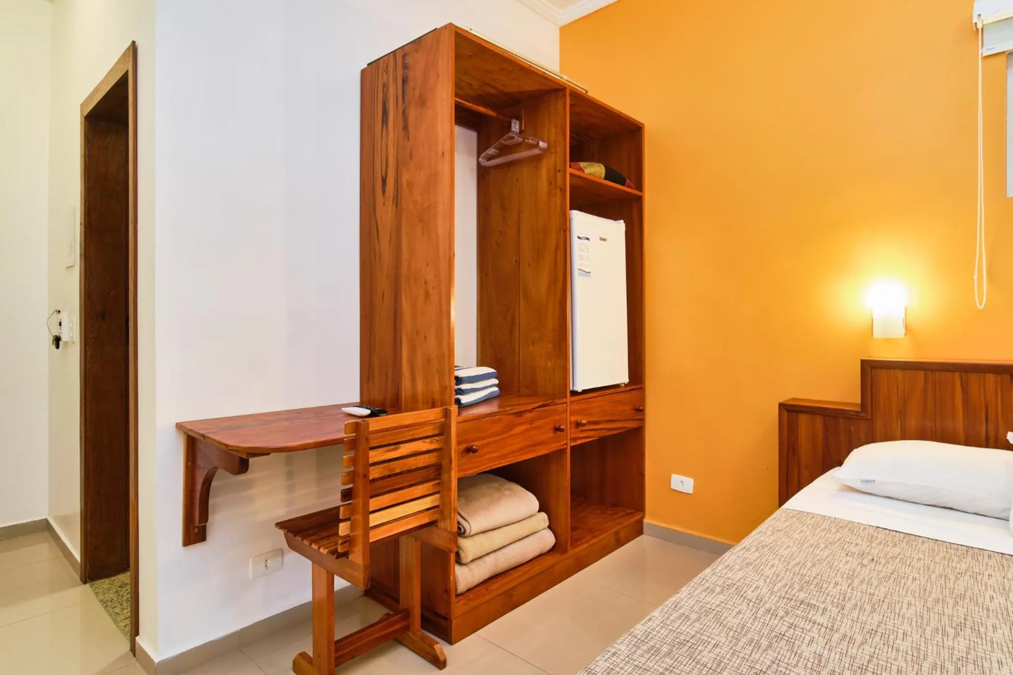 Bed in Pousada Villa Piemonte